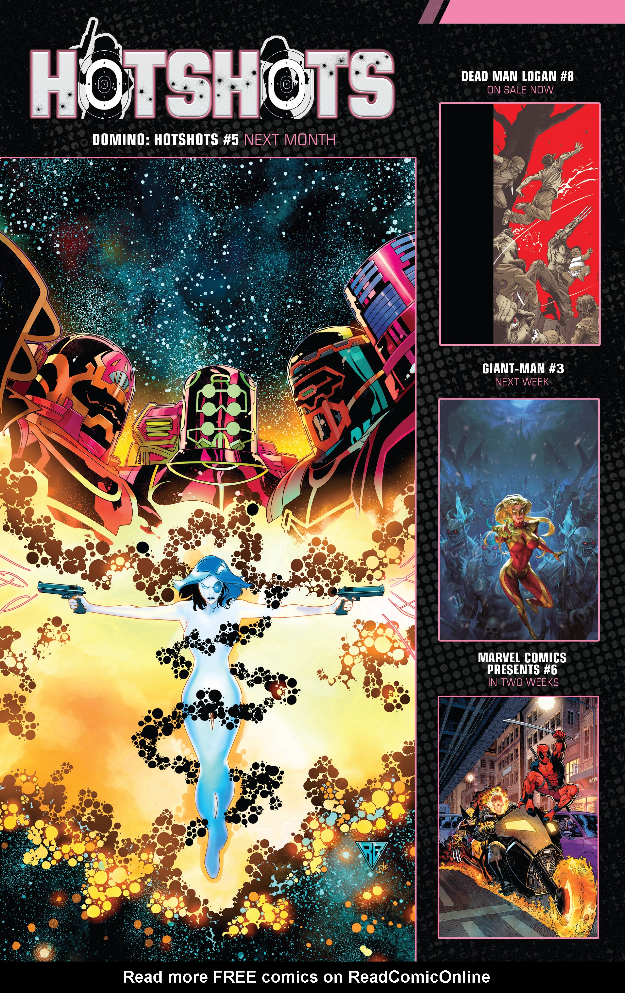 Read online Domino: Hotshots comic -  Issue #4 - 24