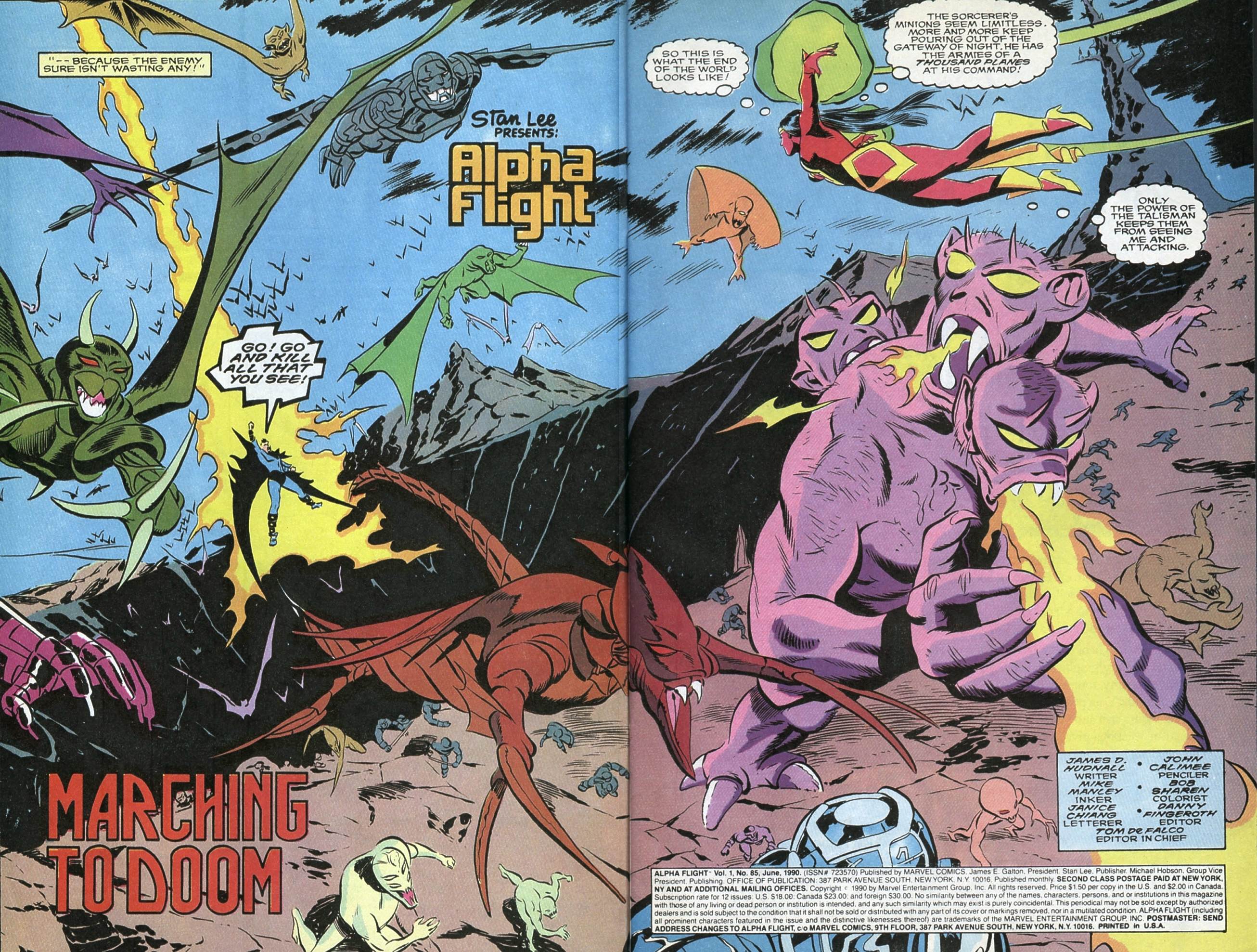 Read online Alpha Flight (1983) comic -  Issue #85 - 4