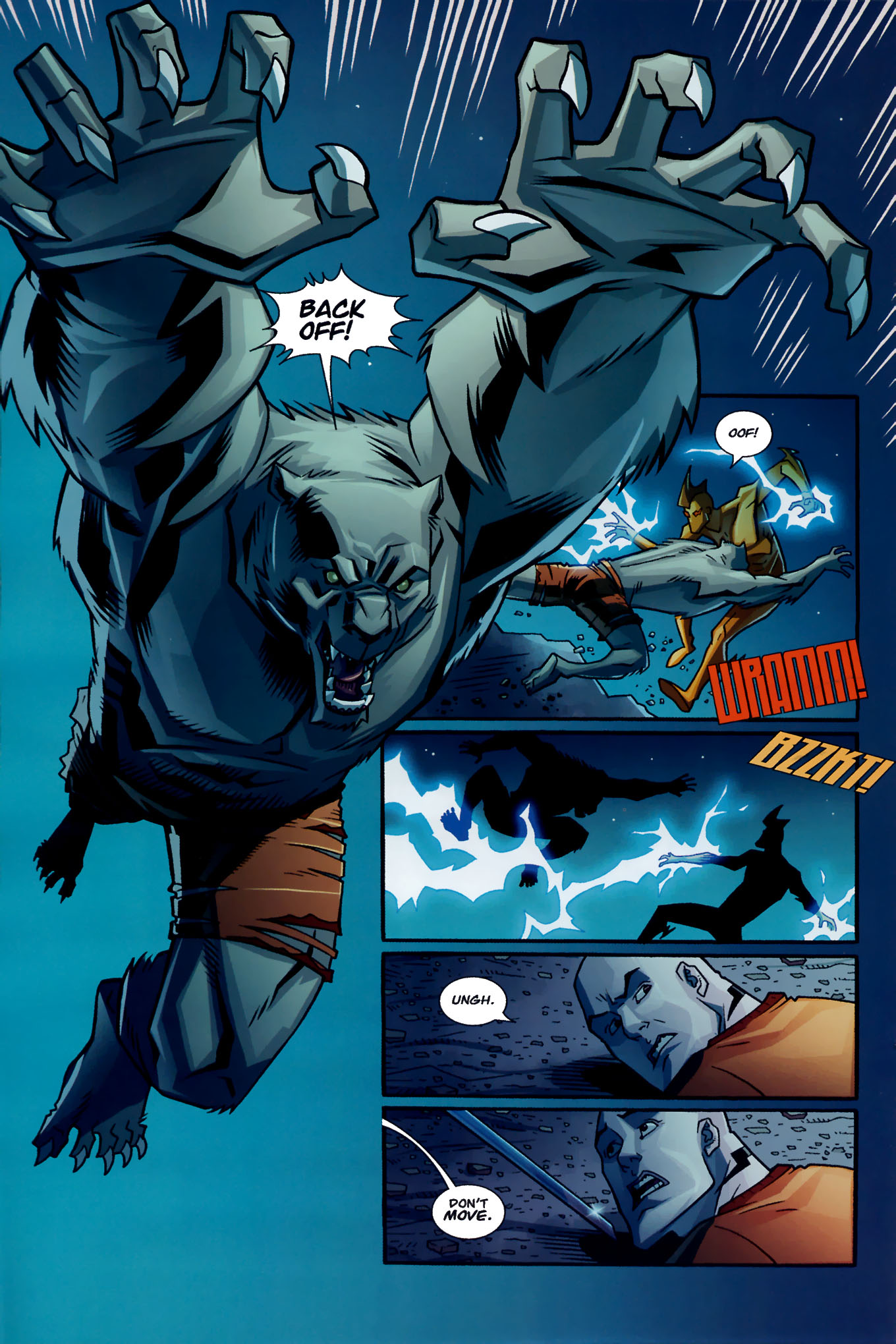 Read online The Astounding Wolf-Man comic -  Issue #17 - 8