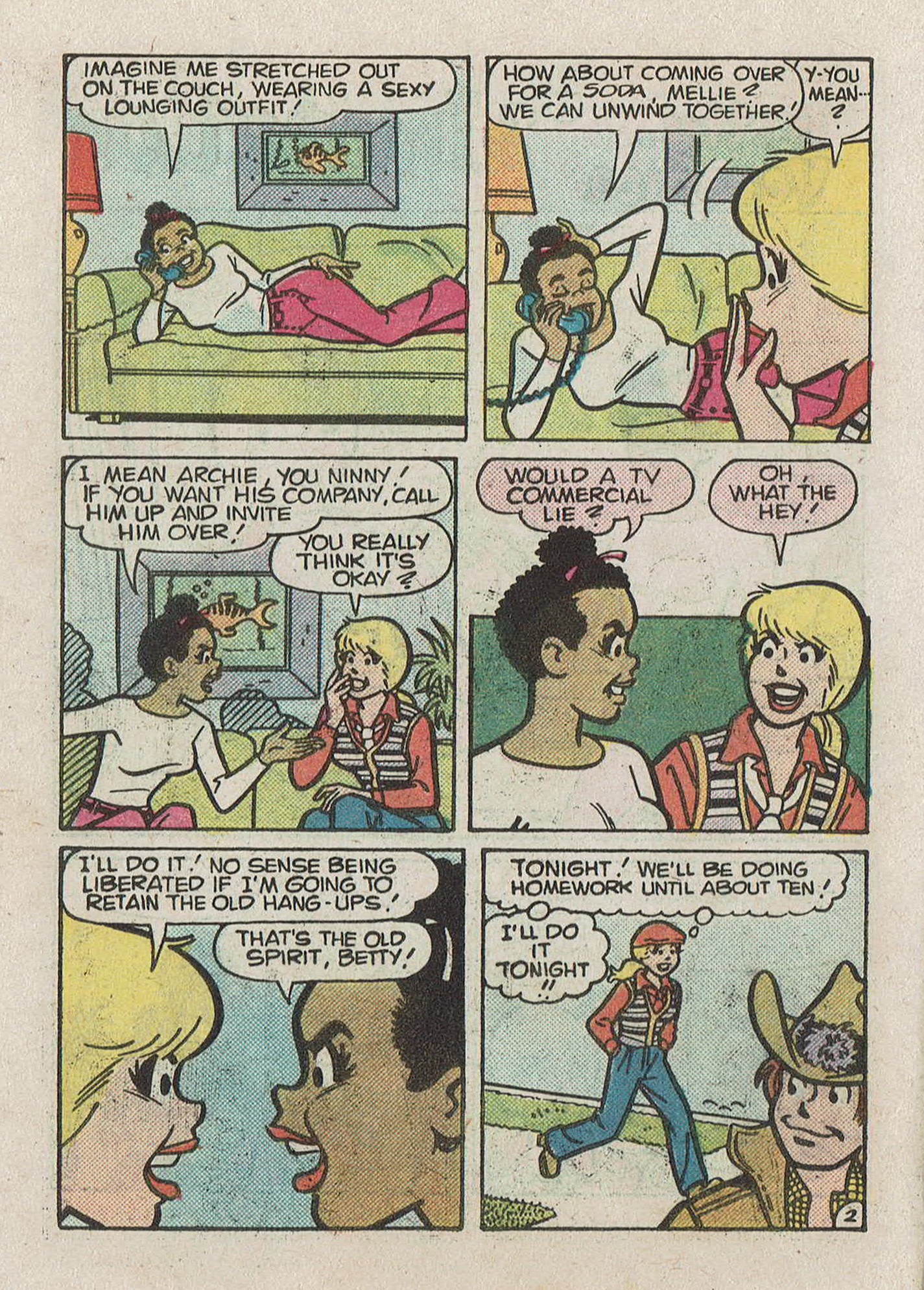 Read online Betty and Veronica Digest Magazine comic -  Issue #34 - 29