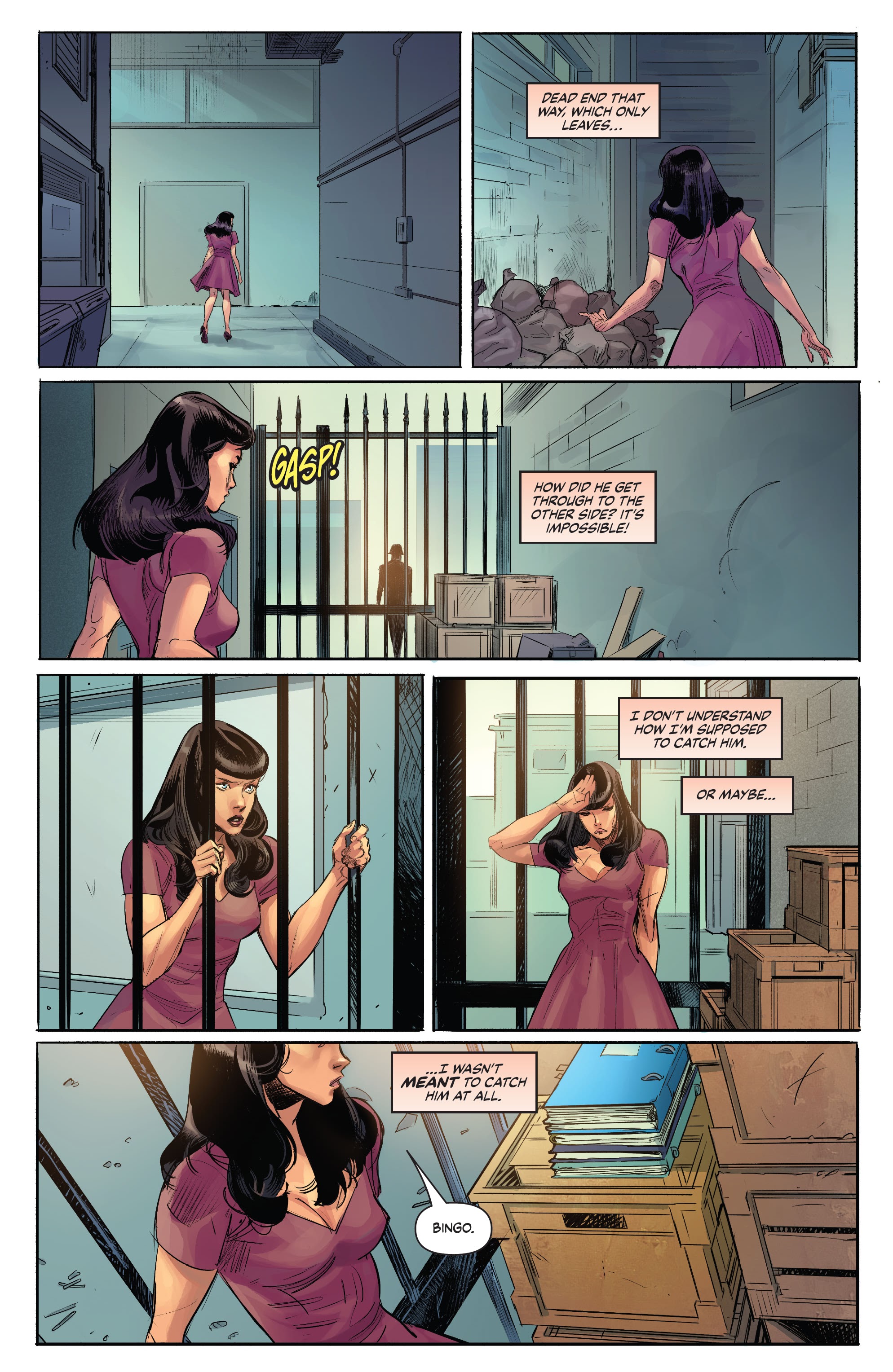 Read online Bettie Page: The Alien Agenda comic -  Issue #1 - 17