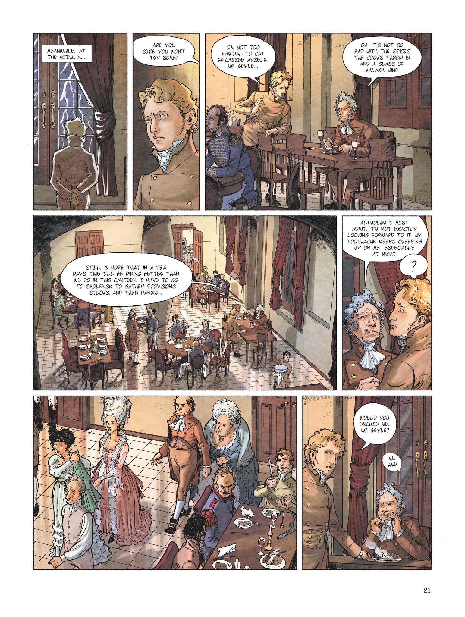 Read online Berezina comic -  Issue #2 - 19