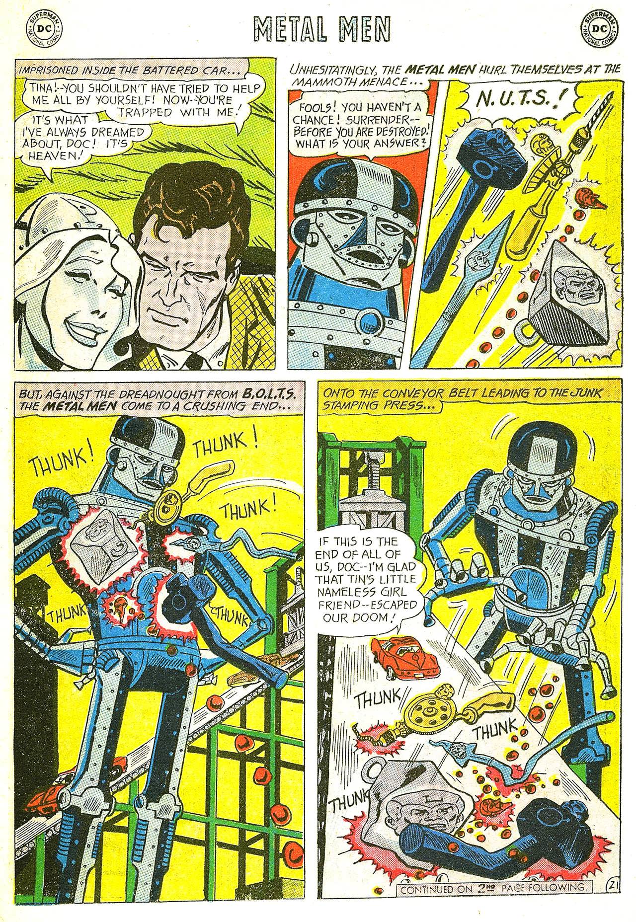 Read online Metal Men (1963) comic -  Issue #15 - 27