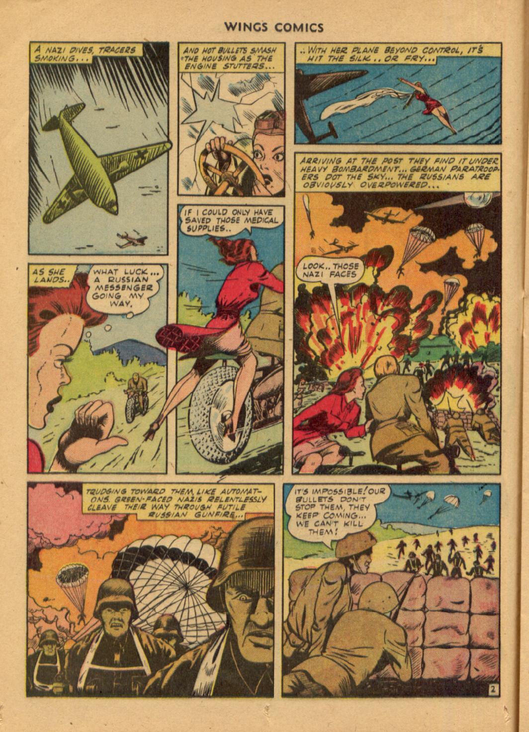 Read online Wings Comics comic -  Issue #38 - 30