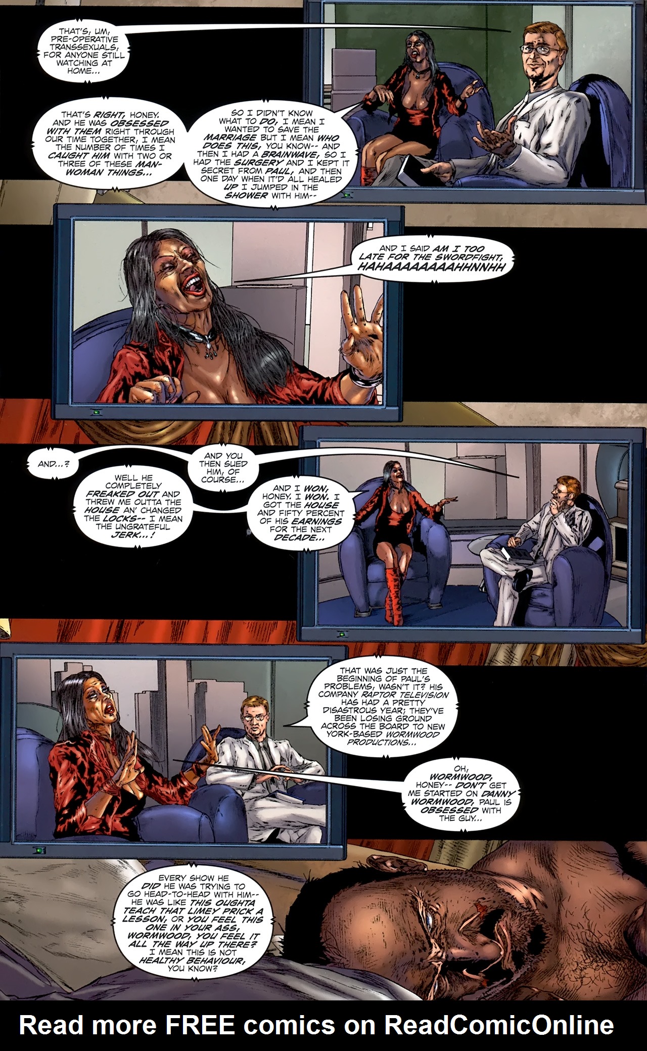 Read online Chronicles of Wormwood: The Last Battle comic -  Issue #1 - 11