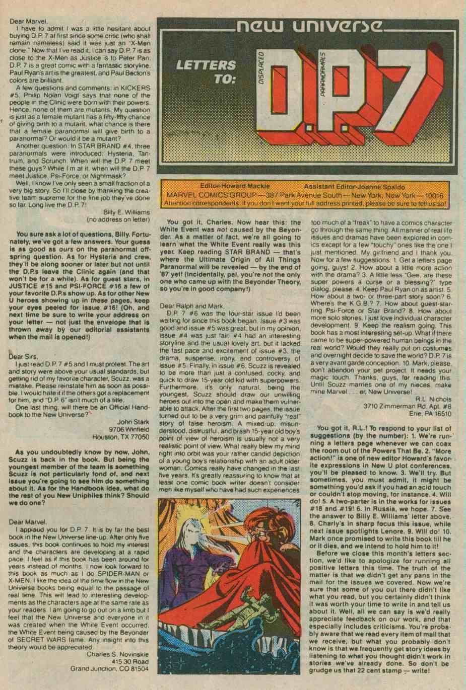 Read online D.P.7 comic -  Issue #14 - 25