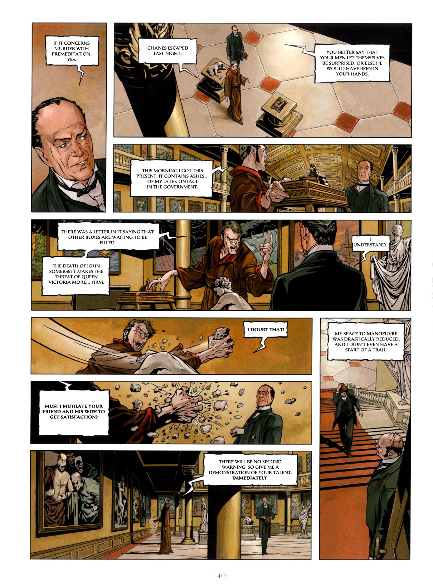 Read online Sherlock Holmes and the Vampires of London comic -  Issue # TPB - 41