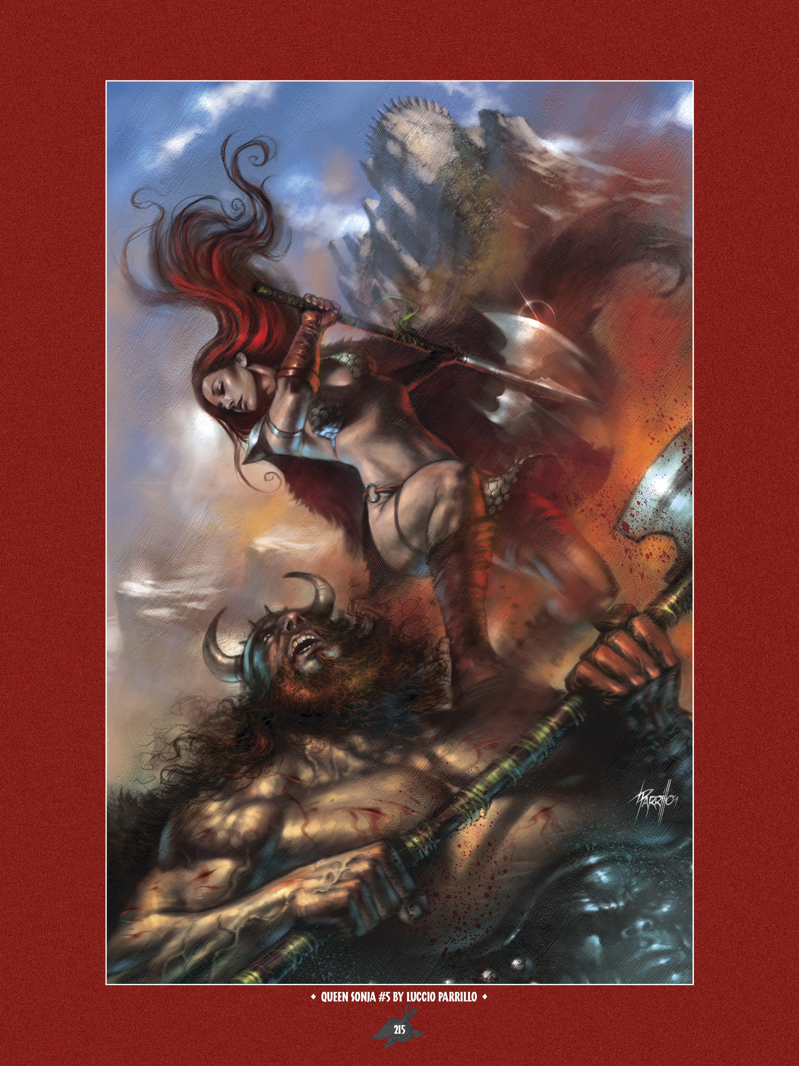 Read online The Art of Red Sonja comic -  Issue # TPB 1 (Part 2) - 107