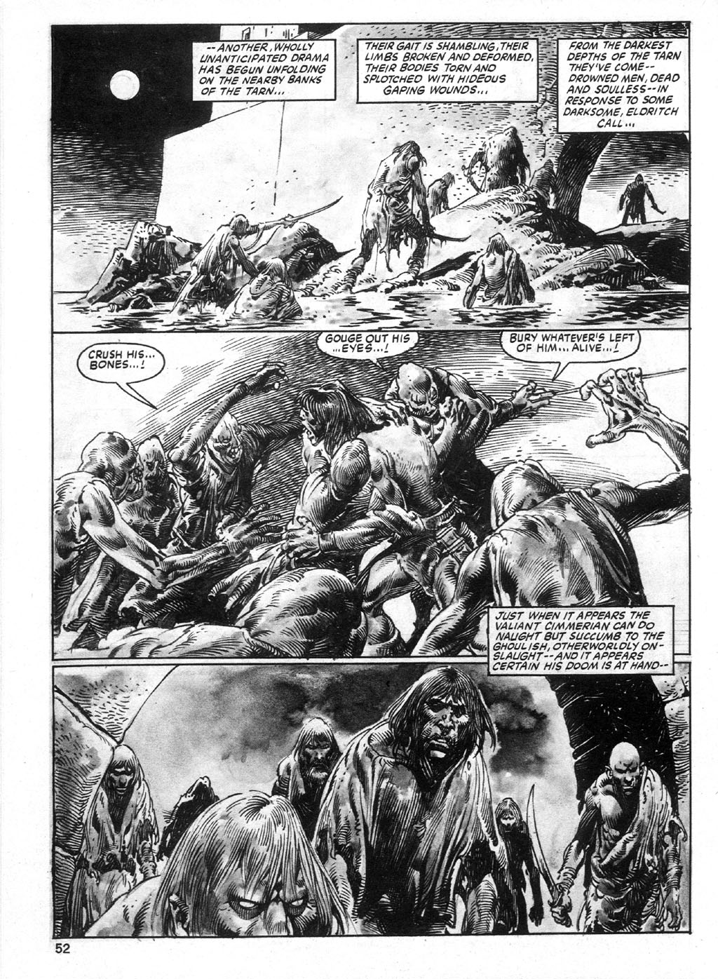 Read online The Savage Sword Of Conan comic -  Issue #96 - 52