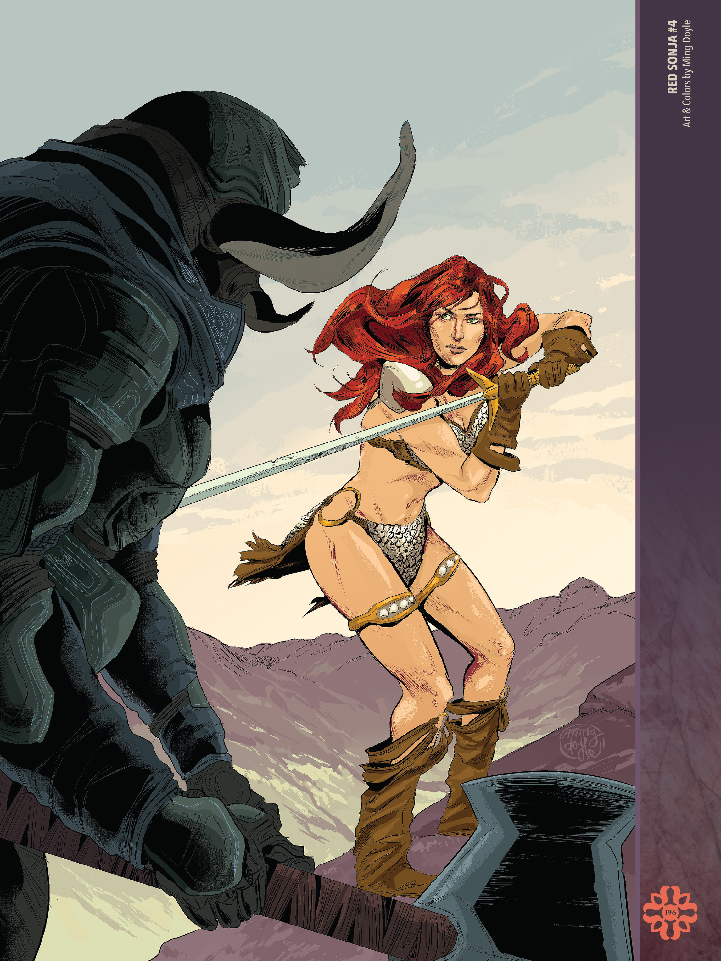 Read online The Art of Red Sonja comic -  Issue # TPB 2 (Part 2) - 97