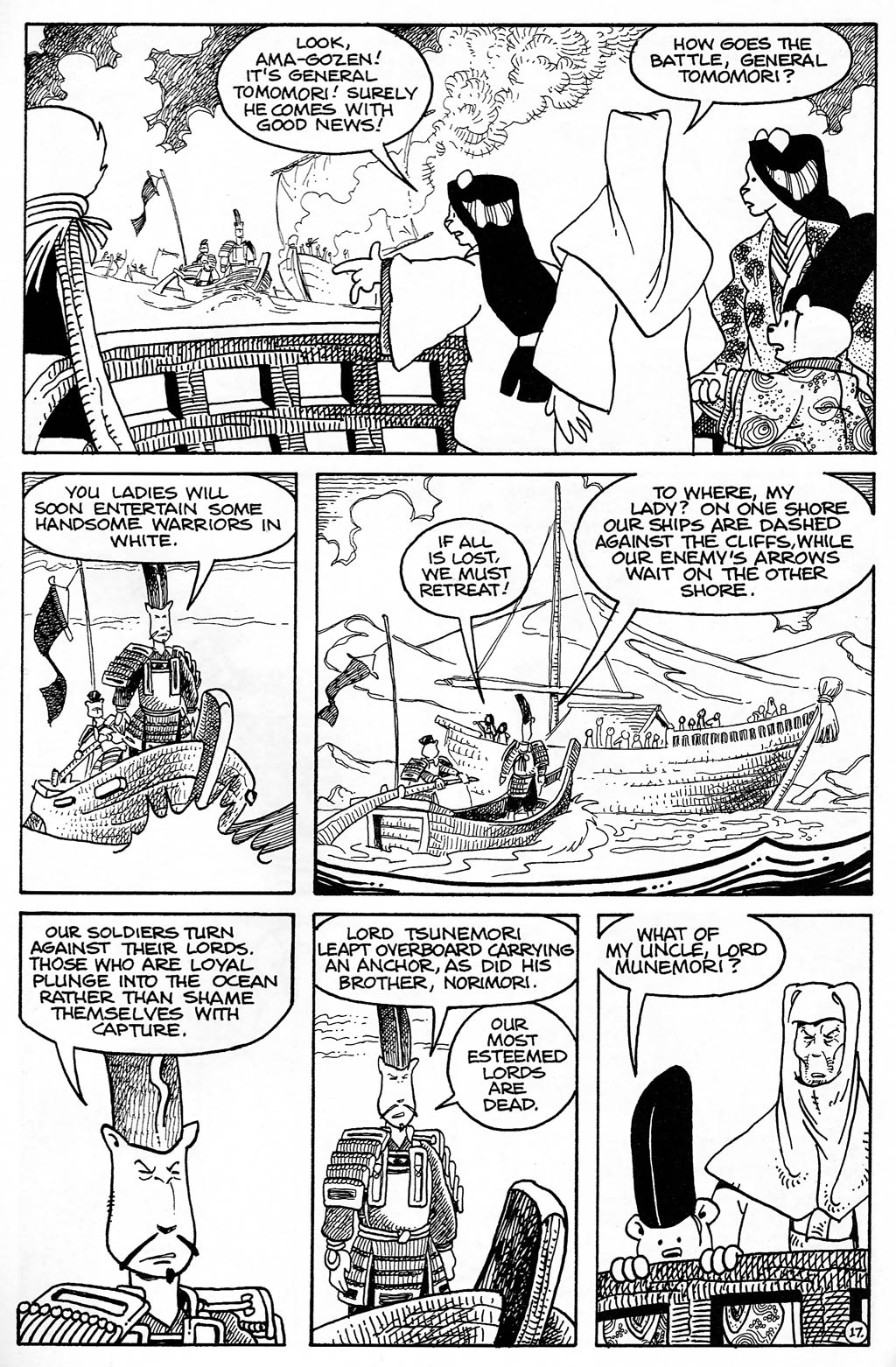 Read online Usagi Yojimbo (1996) comic -  Issue #14 - 17