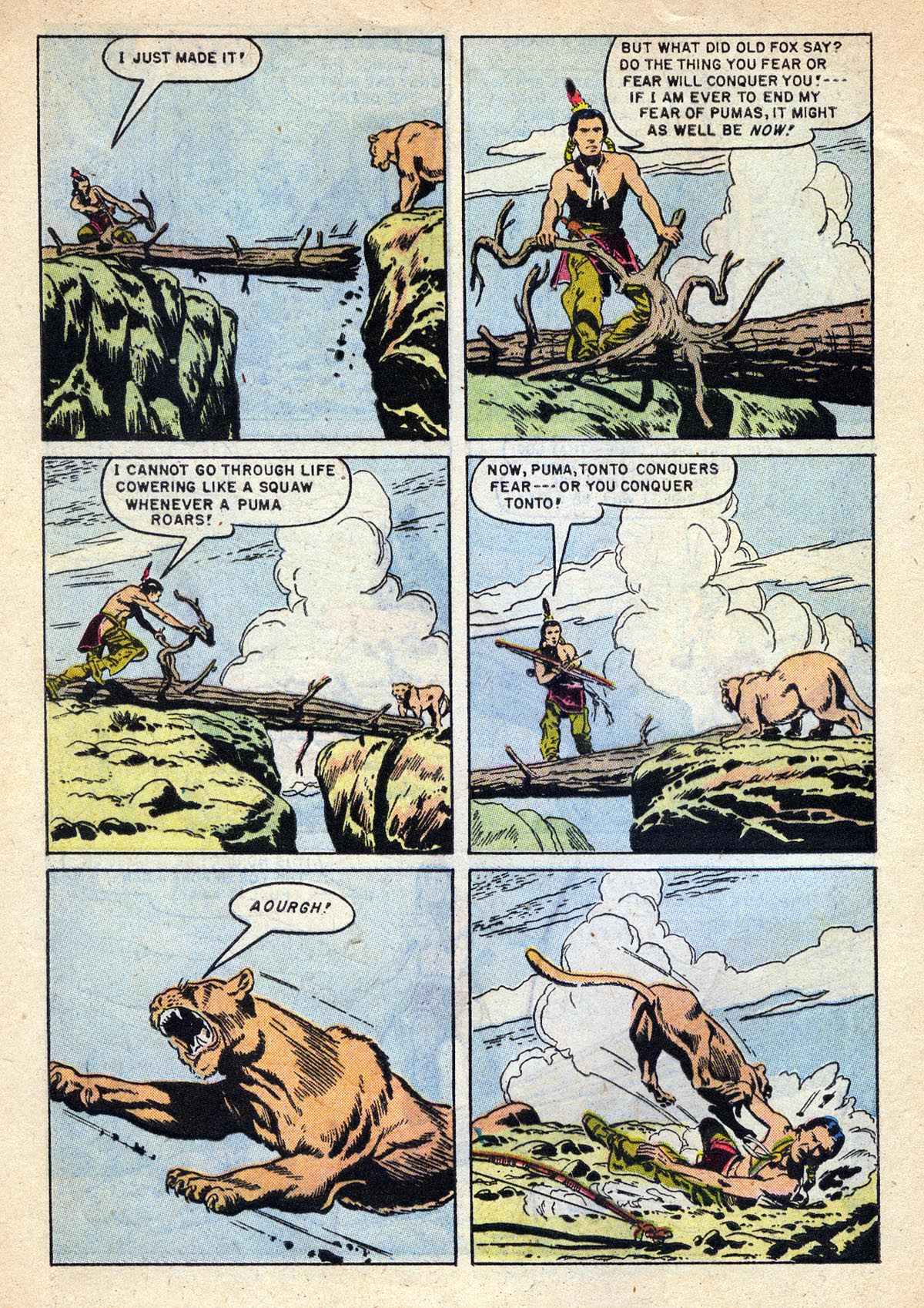 Read online Lone Ranger's Companion Tonto comic -  Issue #33 - 32