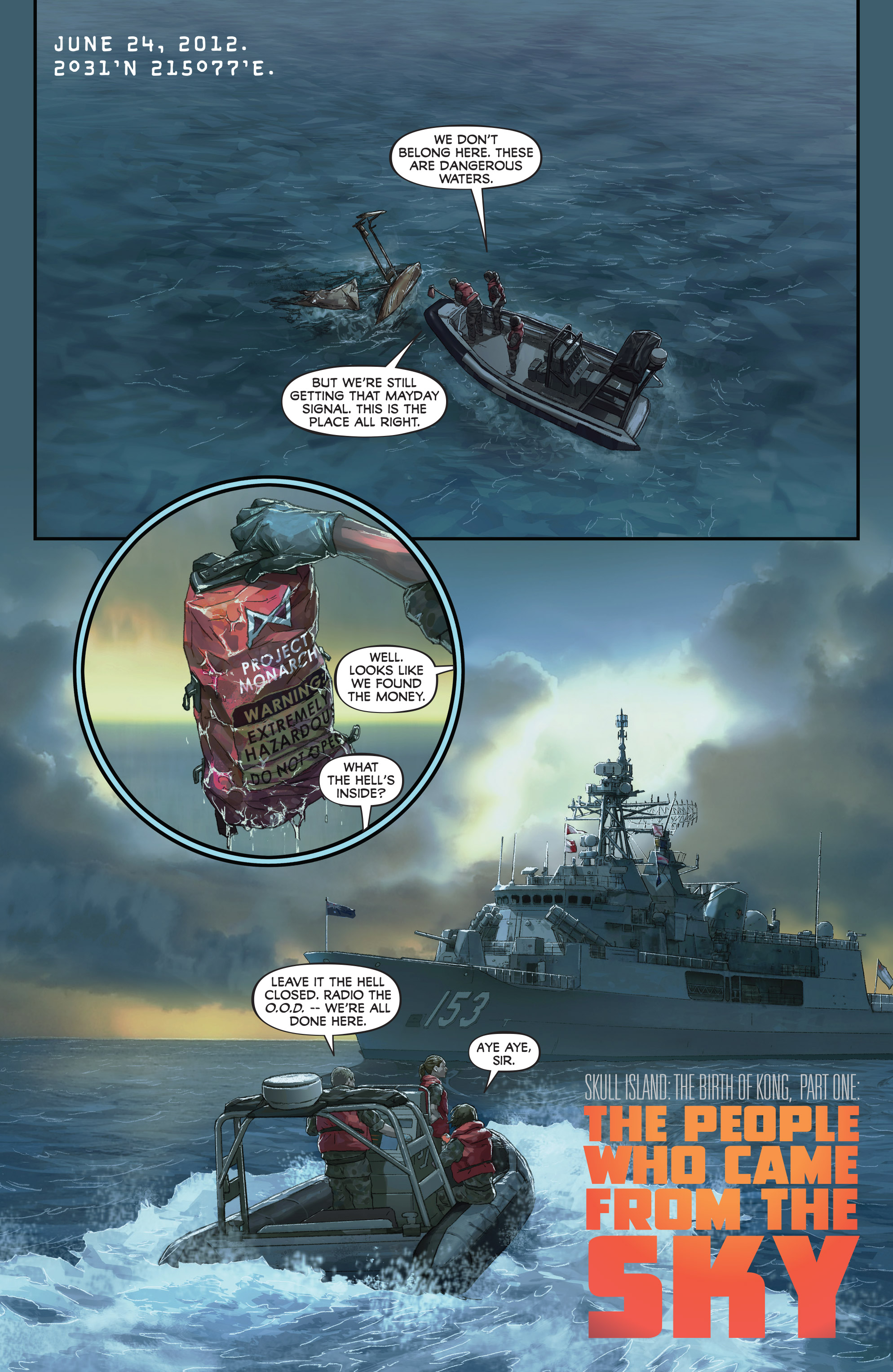Read online Skull Island: The Birth of Kong comic -  Issue # _Preview - 2