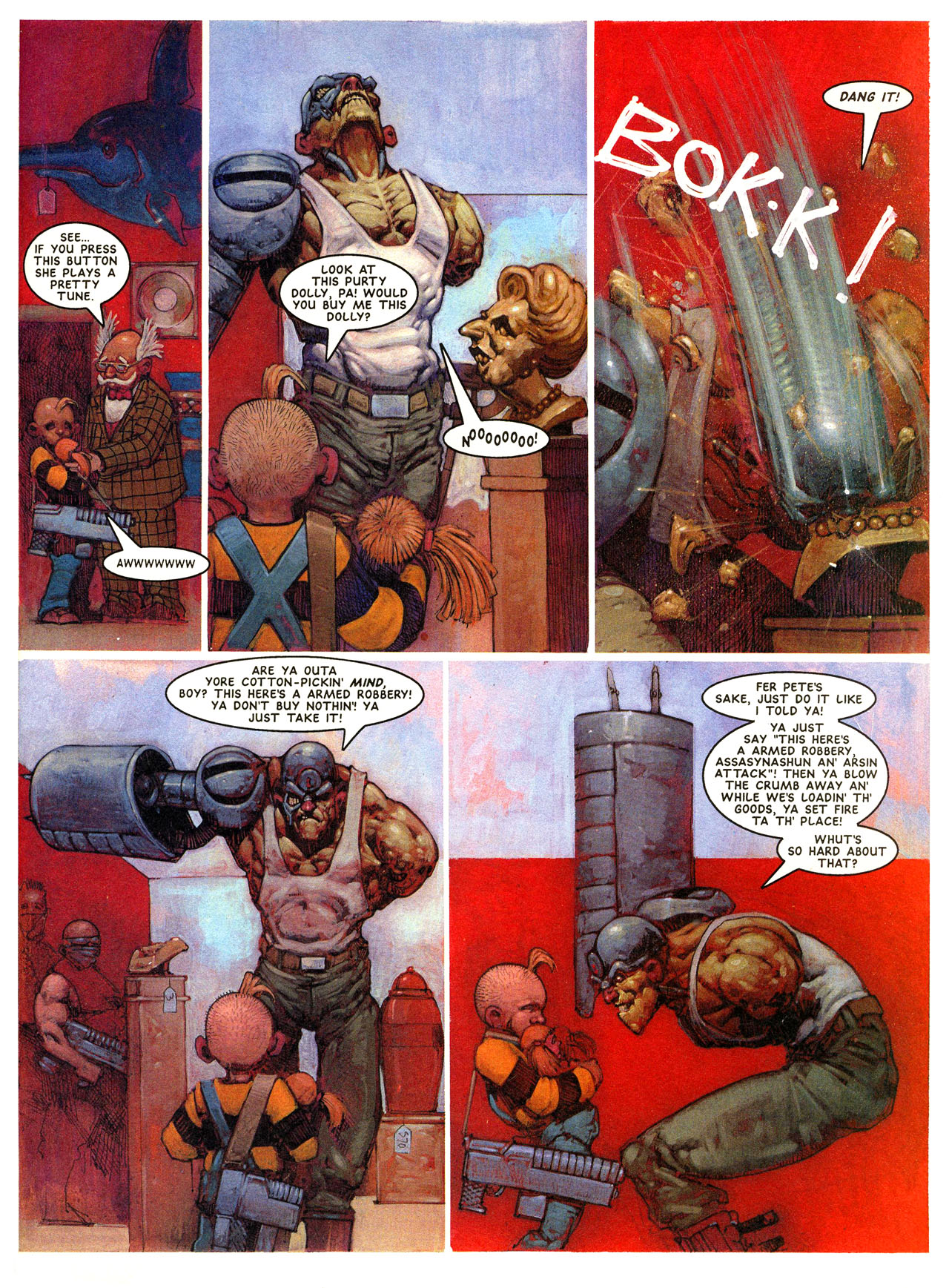 Read online Judge Dredd: The Megazine (vol. 2) comic -  Issue #67 - 27