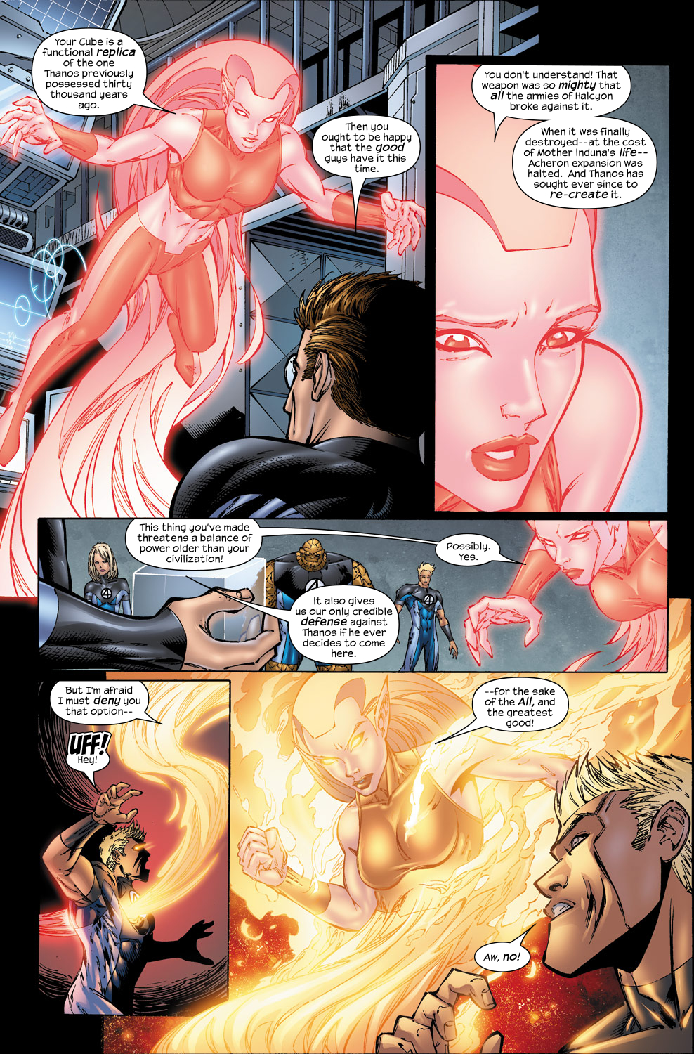 Read online Ultimate Fantastic Four (2004) comic -  Issue #50 - 11