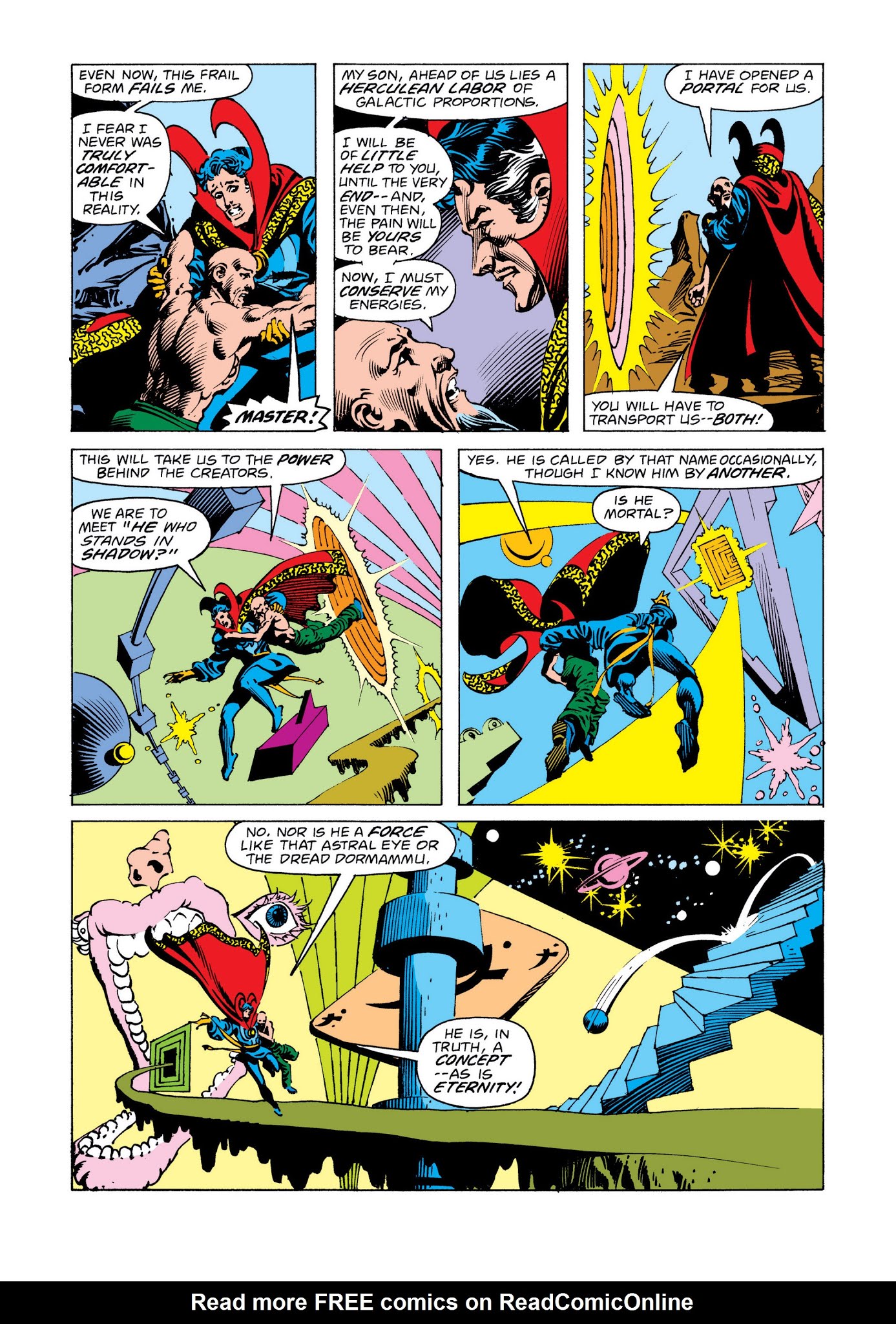 Read online Marvel Masterworks: Doctor Strange comic -  Issue # TPB 7 (Part 1) - 77