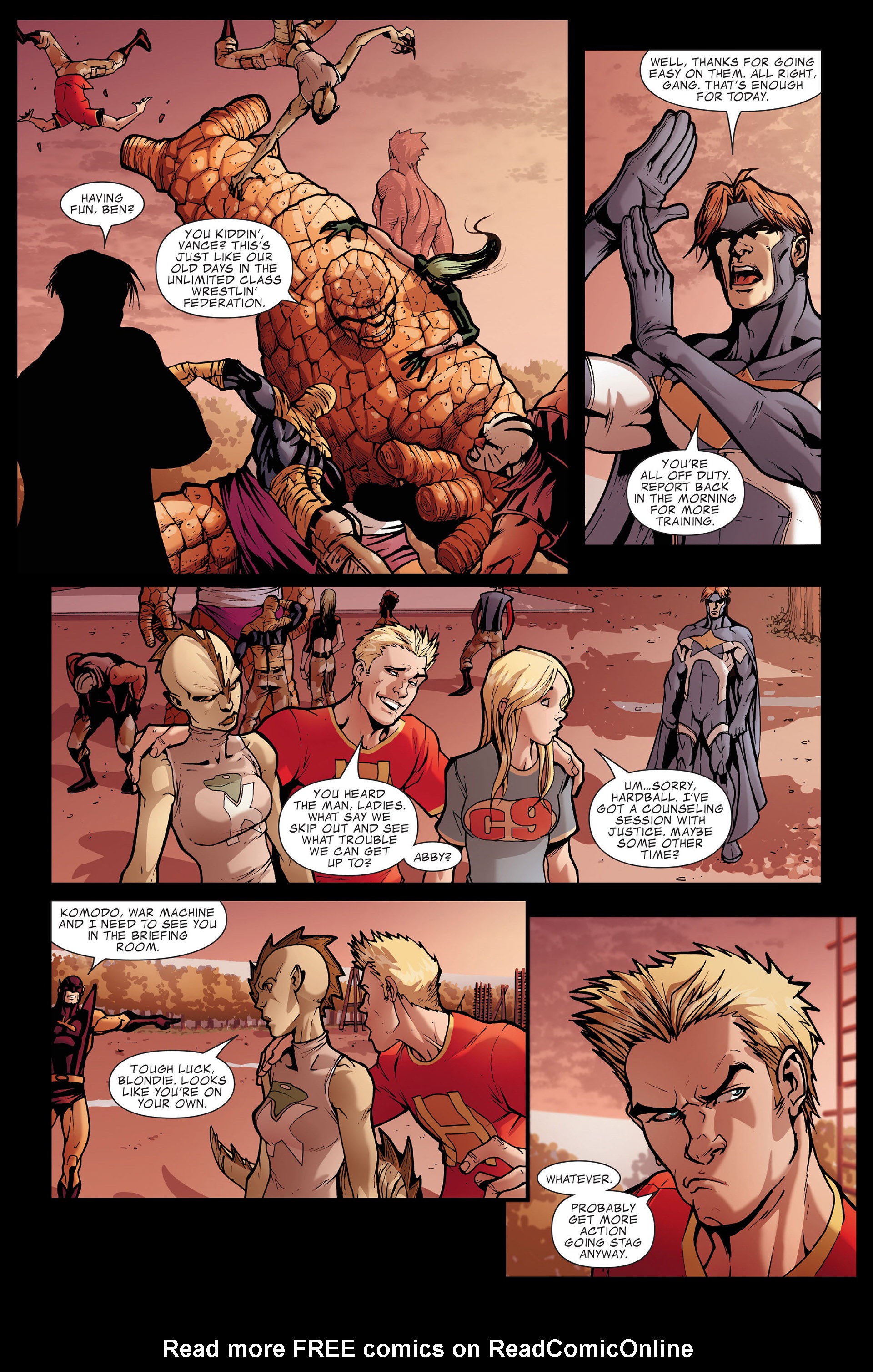 Read online Avengers: The Initiative comic -  Issue #3 - 11