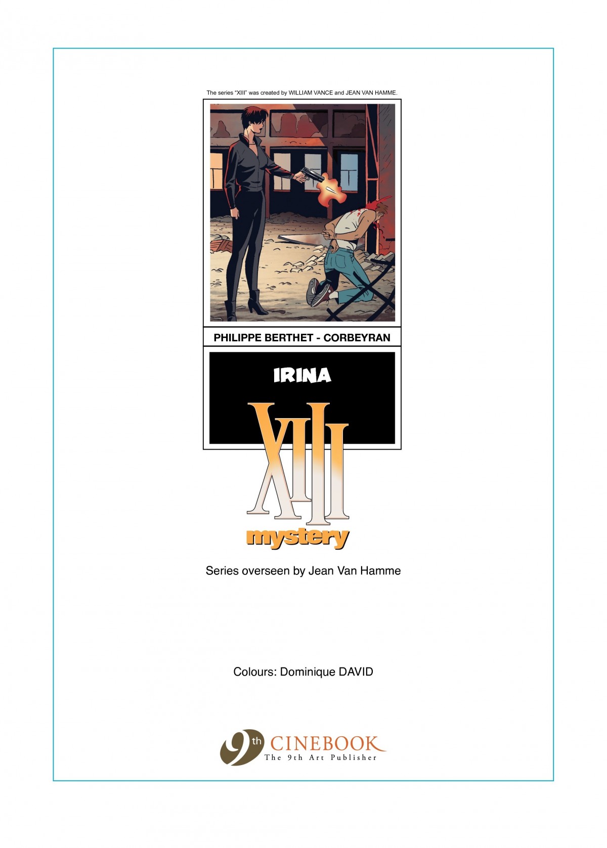 Read online XIII Mystery comic -  Issue #2 - 2