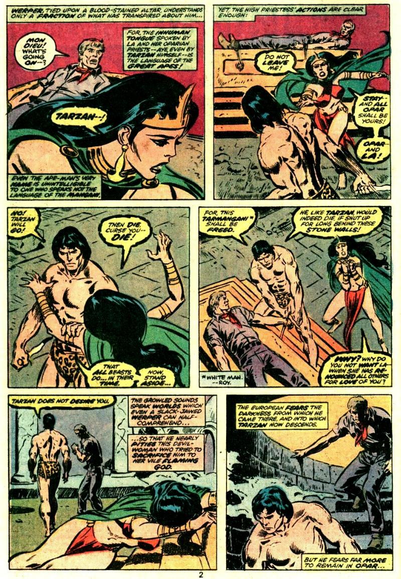 Read online Tarzan (1977) comic -  Issue #4 - 3