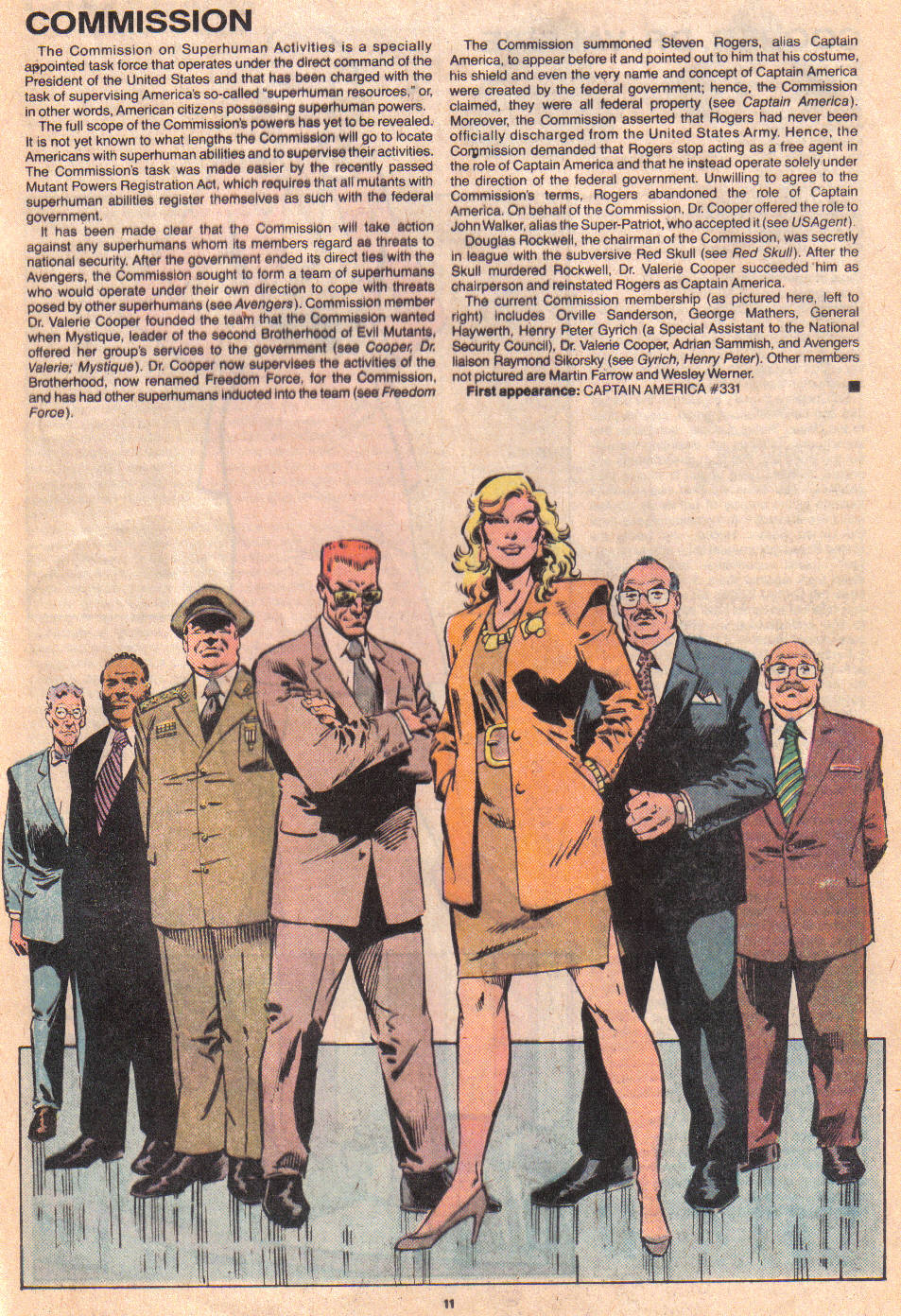 Read online The Official Handbook of the Marvel Universe: Update '89 comic -  Issue #2 - 13