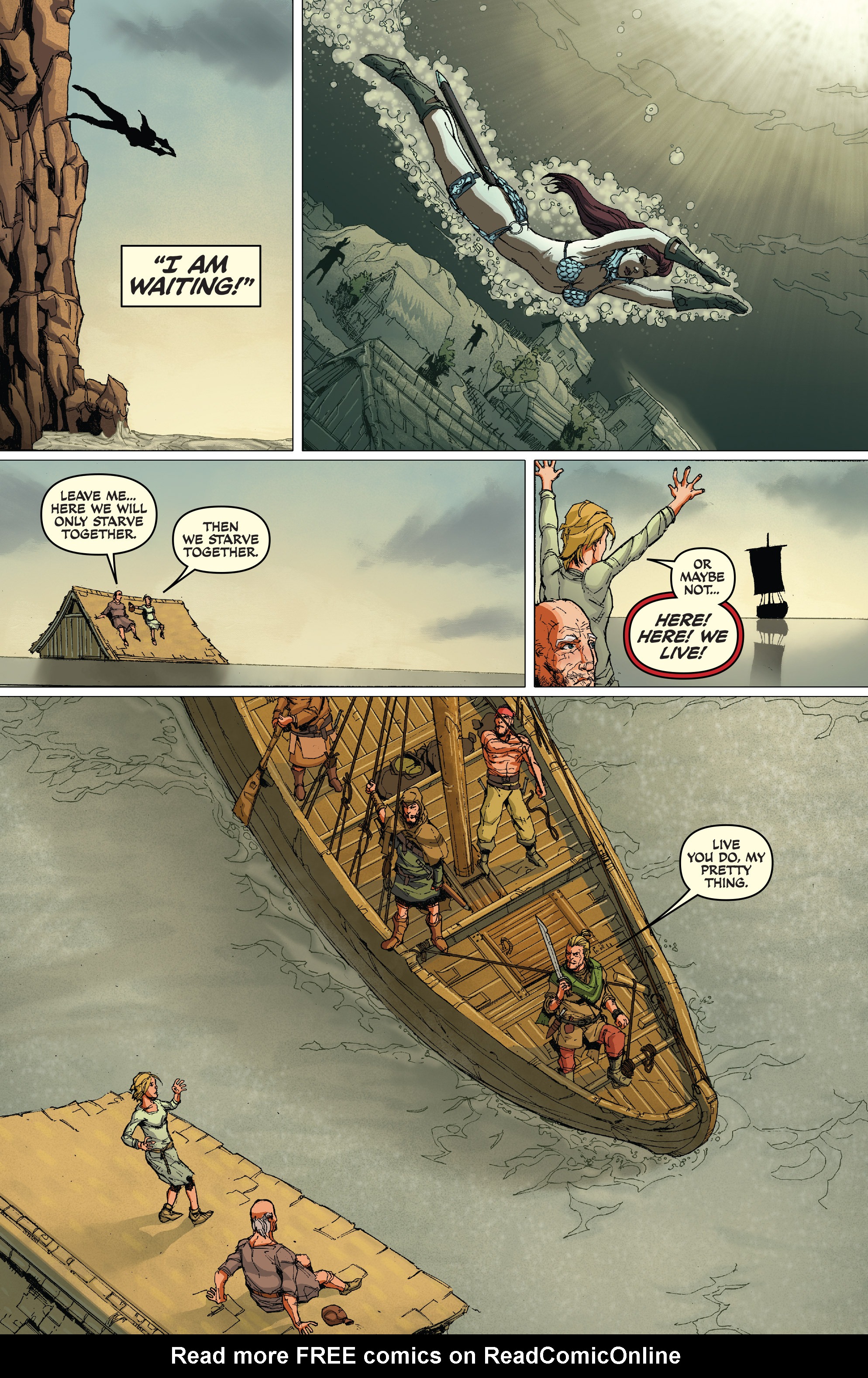 Read online Red Sonja: Atlantis Rises comic -  Issue #1 - 13