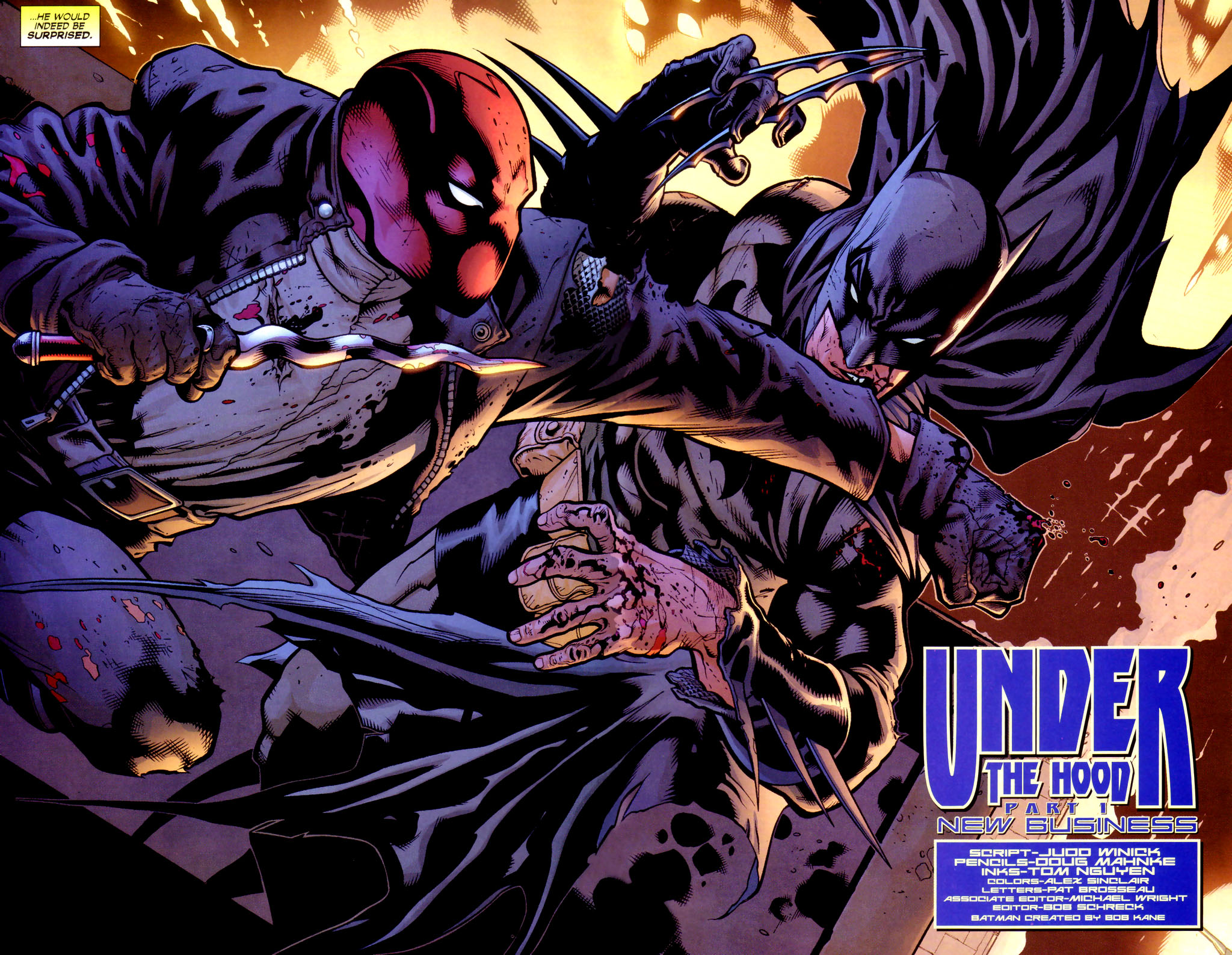 Read online Batman: Under The Hood comic -  Issue #1 - 3