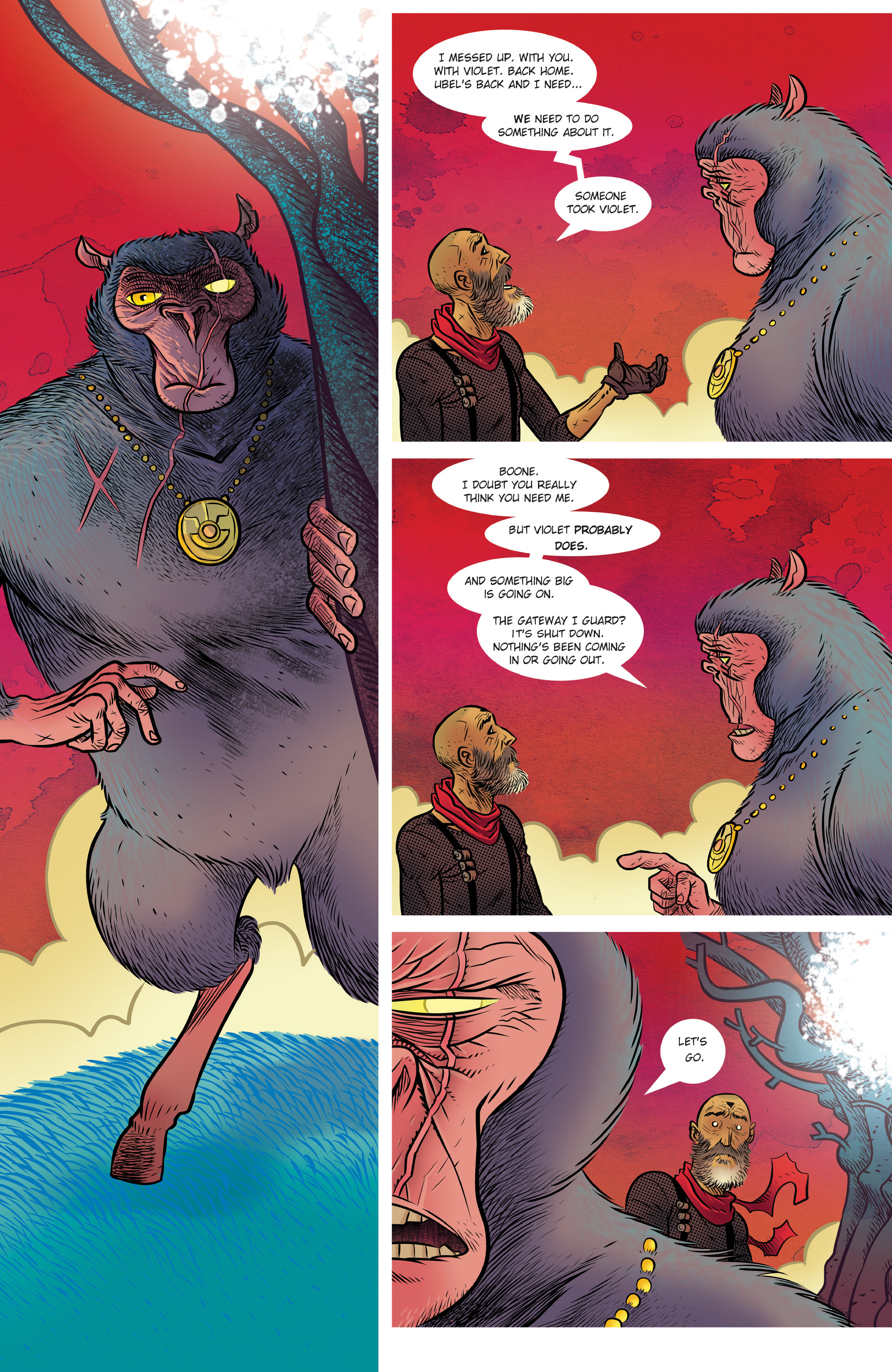 Read online Ether: The Disappearance of Violet Bell comic -  Issue #1 - 17