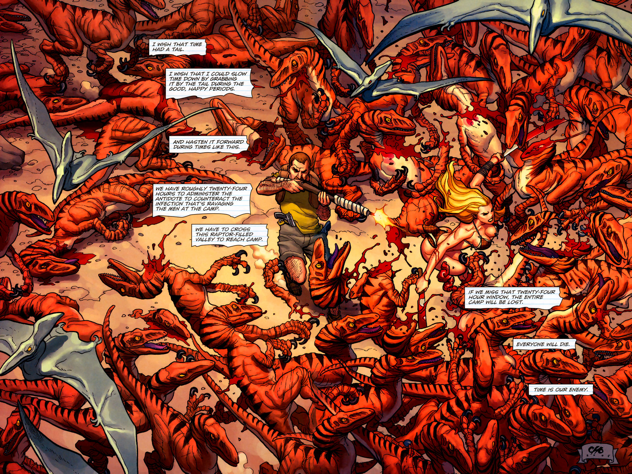 Read online Shanna, the She-Devil (2005) comic -  Issue #6 - 3