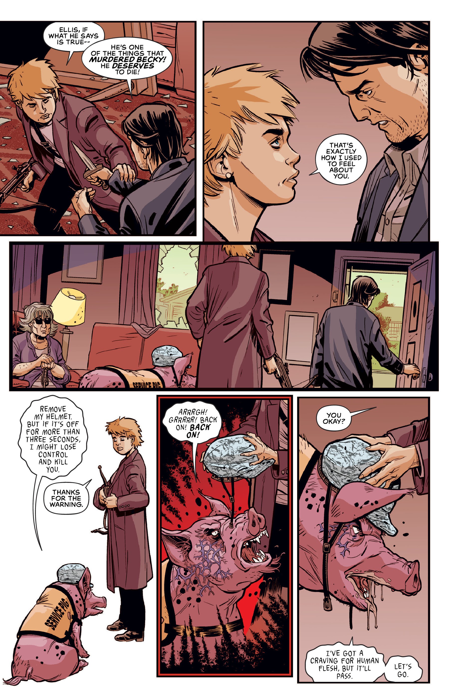 Read online Swine comic -  Issue # TPB - 61
