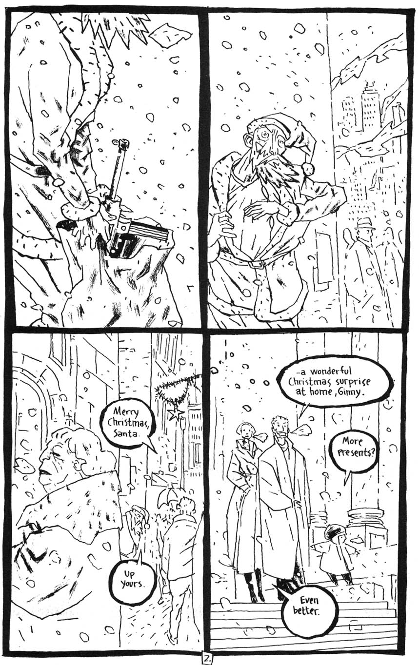 Read online Batman Black and White comic Issue 3