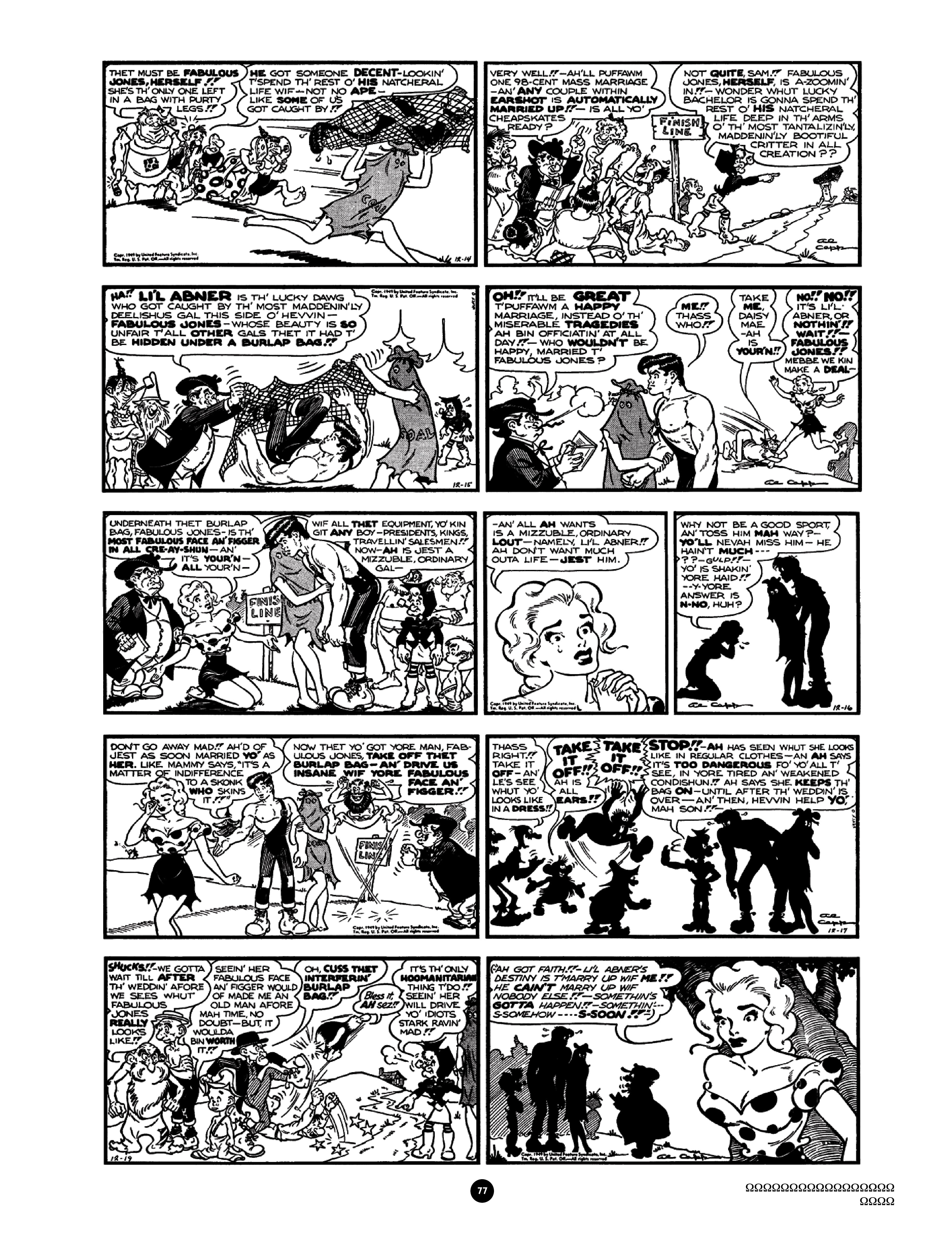Read online Al Capp's Li'l Abner Complete Daily & Color Sunday Comics comic -  Issue # TPB 8 (Part 1) - 80