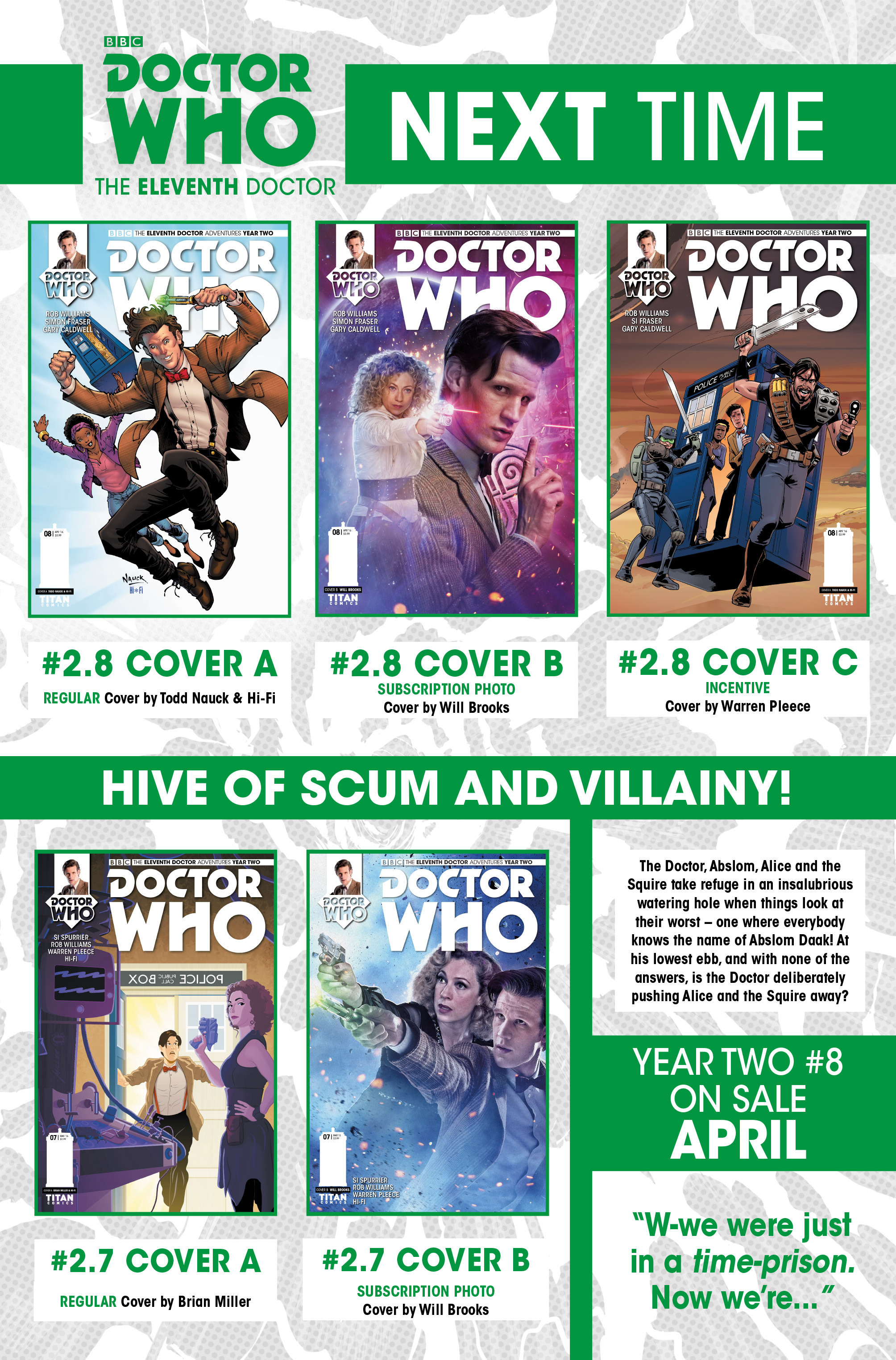 Read online Doctor Who: The Eleventh Doctor Year Two comic -  Issue #7 - 26