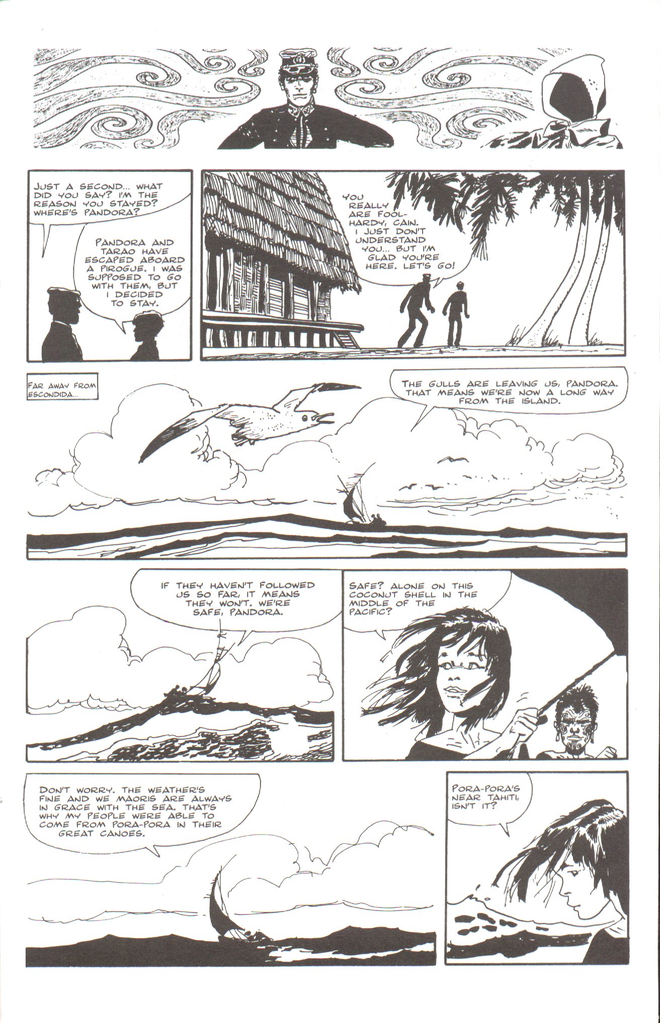 Read online Corto Maltese: Ballad of the Salt Sea comic -  Issue #5 - 19