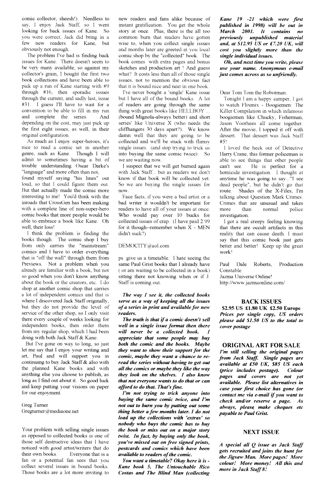 Read online Jack Staff comic -  Issue #7 - 31