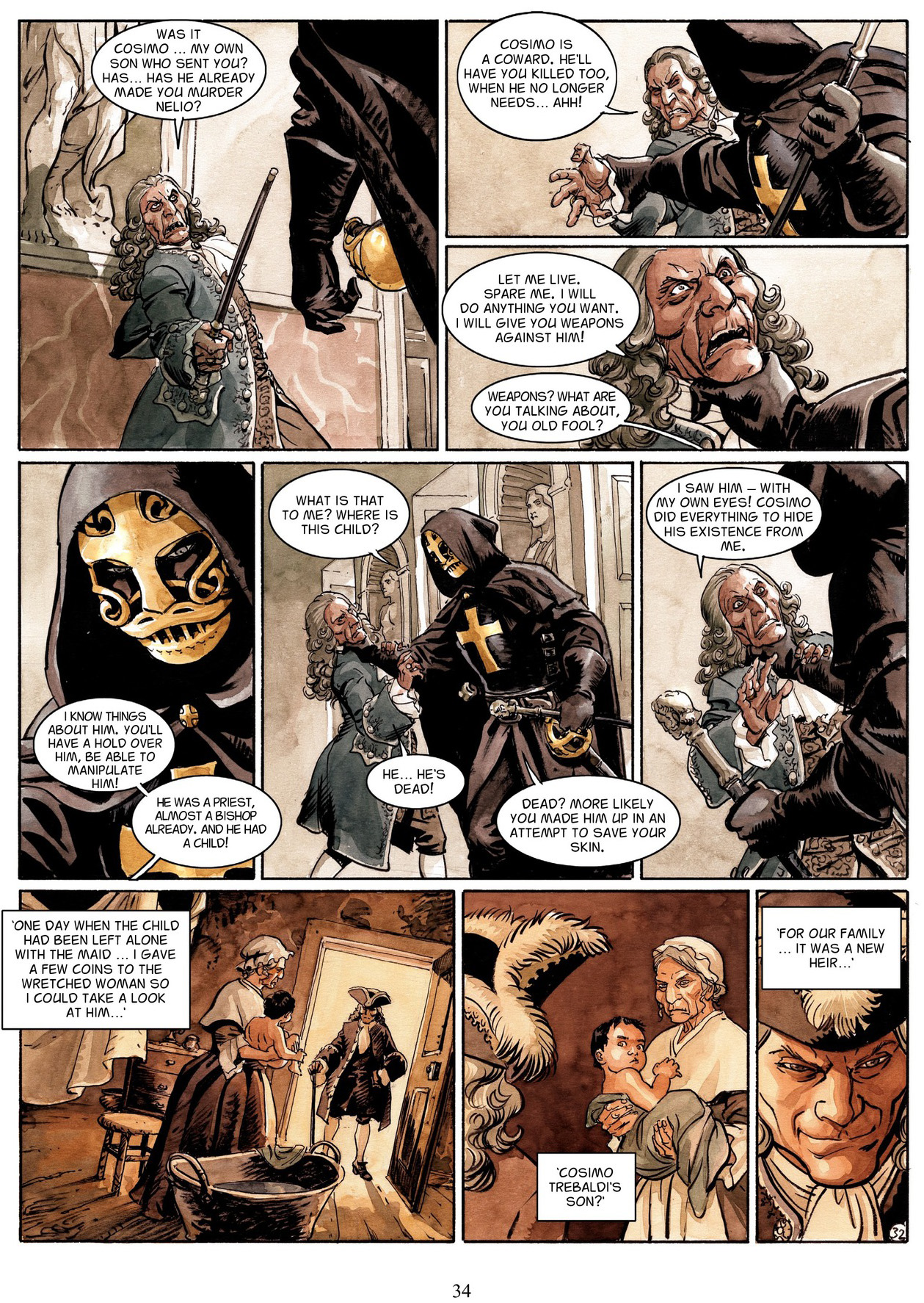 Read online The Scorpion (2008) comic -  Issue #7 - 34