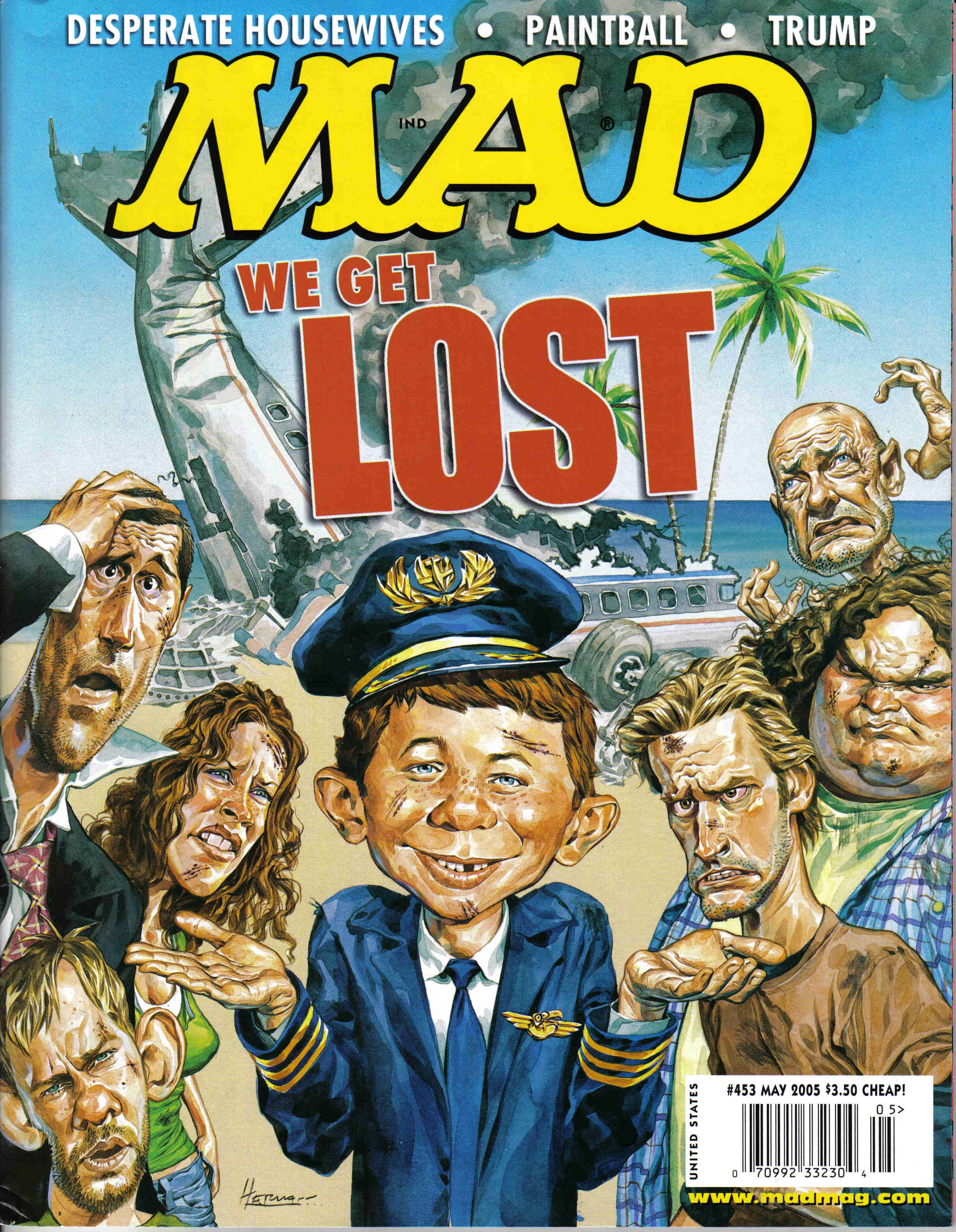 Read online MAD comic -  Issue #453 - 1