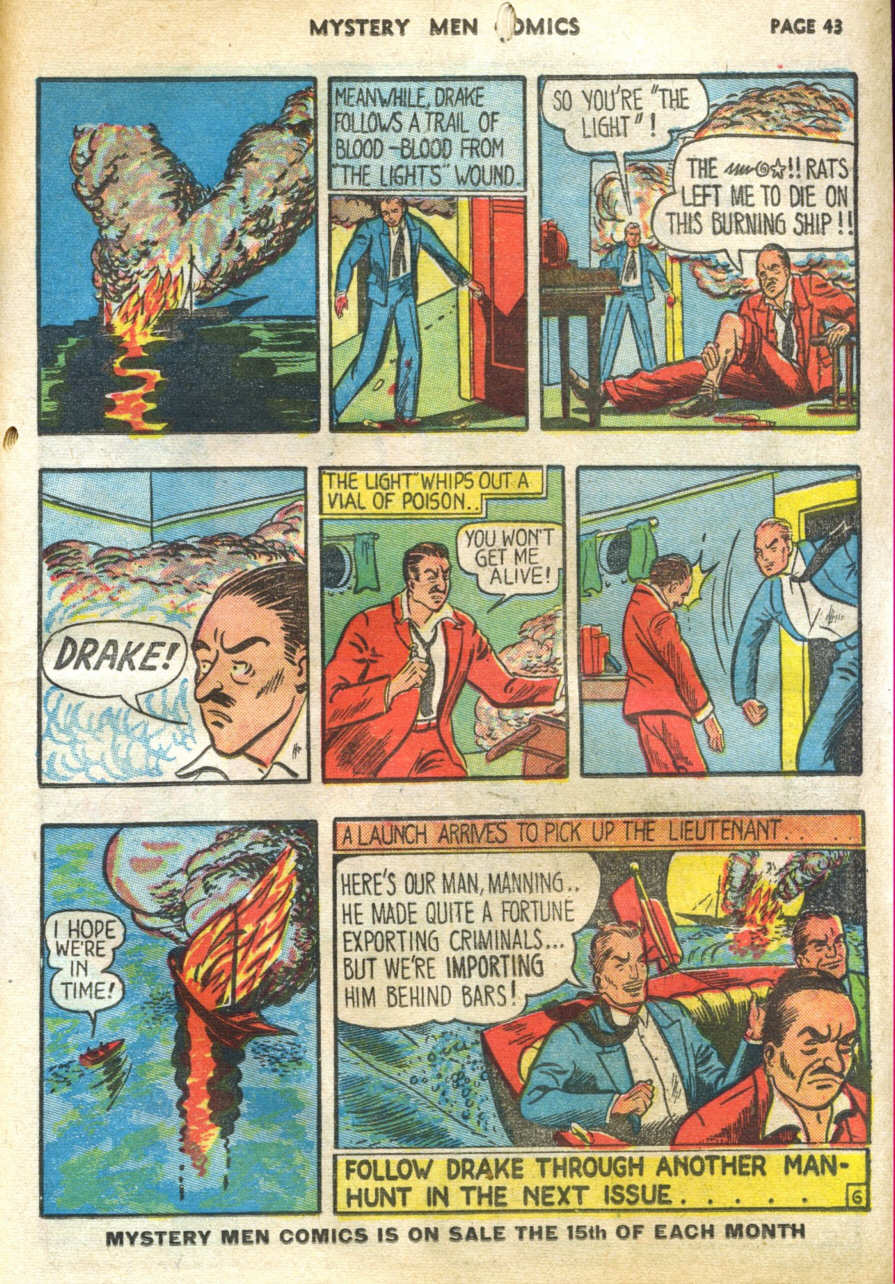Read online Mystery Men Comics comic -  Issue #11 - 45