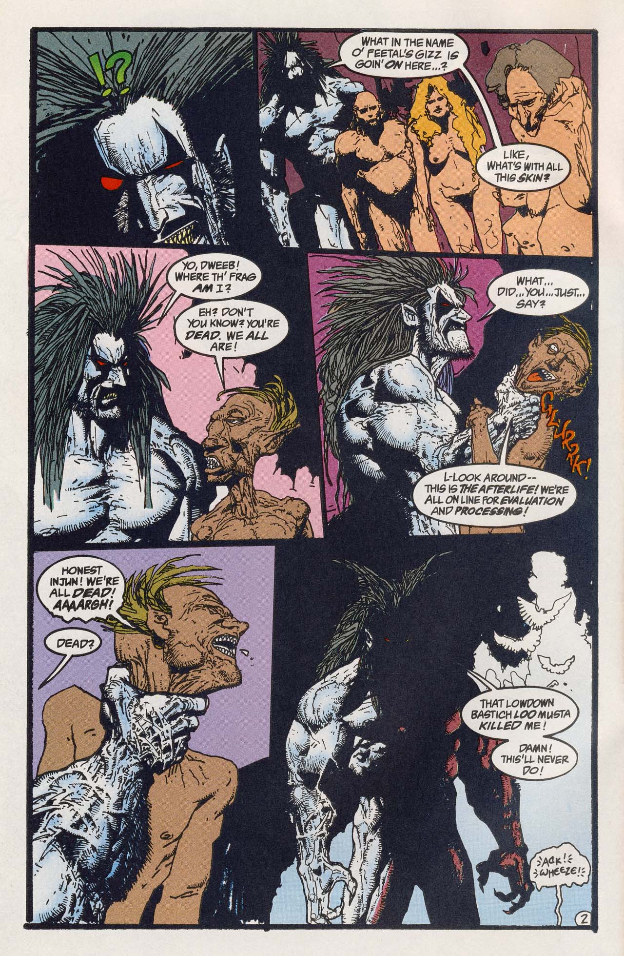 Read online Lobo's Back comic -  Issue #2 - 4