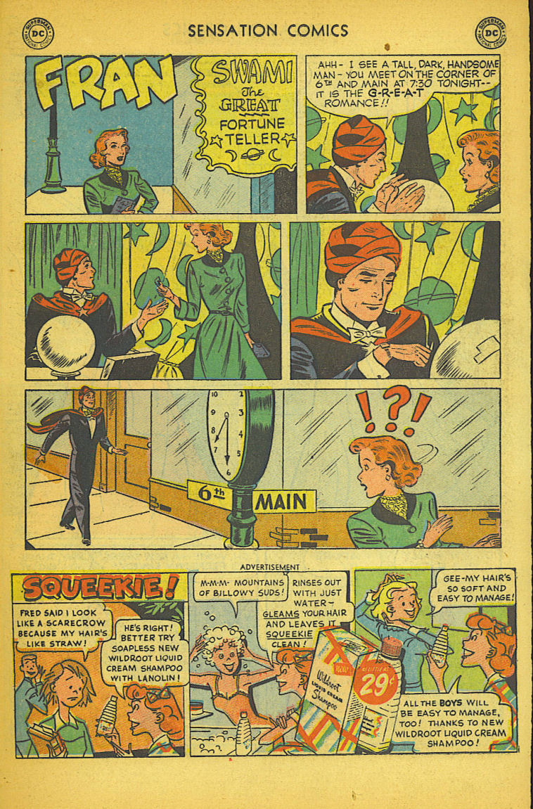 Read online Sensation (Mystery) Comics comic -  Issue #104 - 35