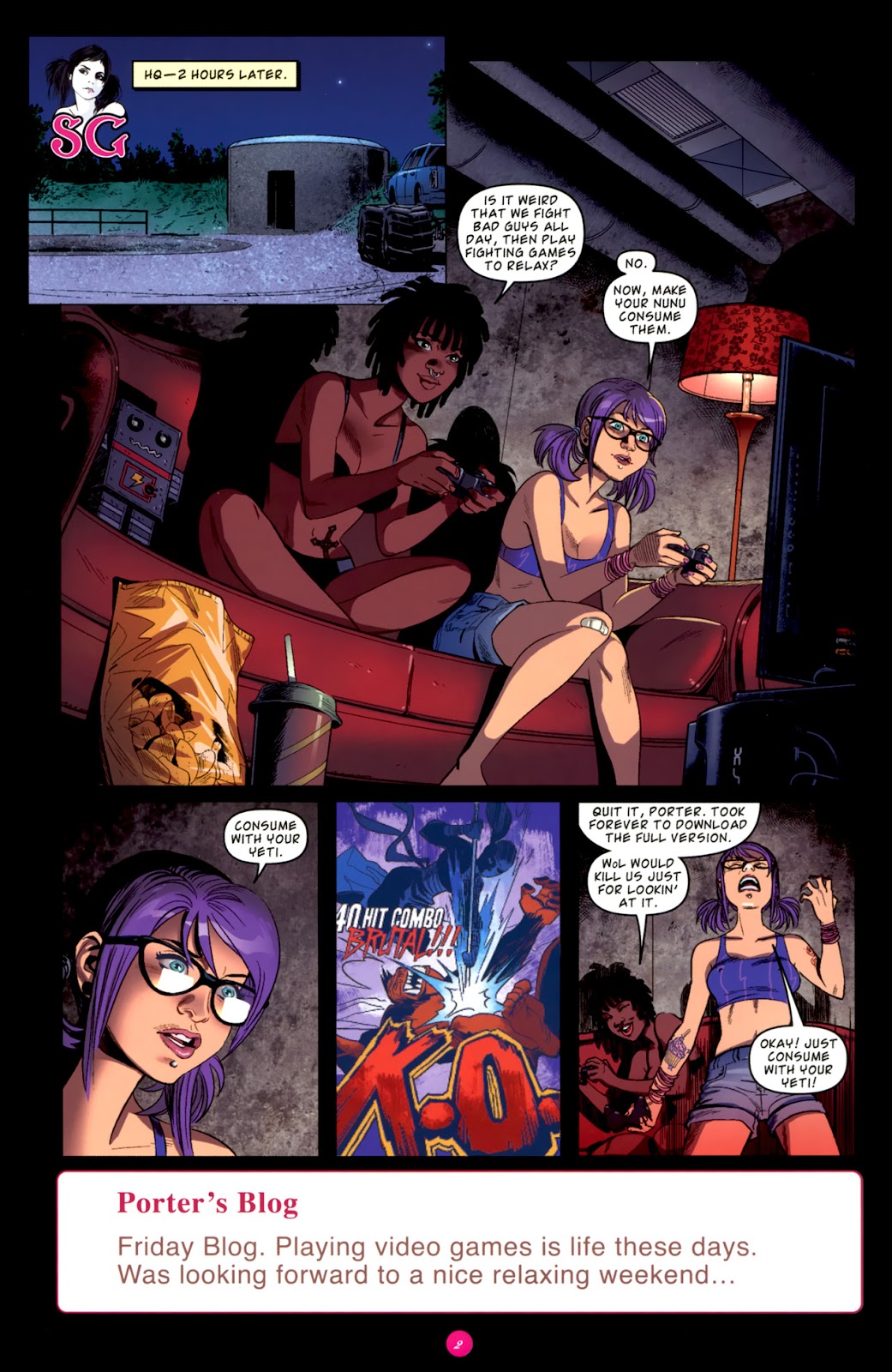 Suicide Girls issue 2 - Page 4