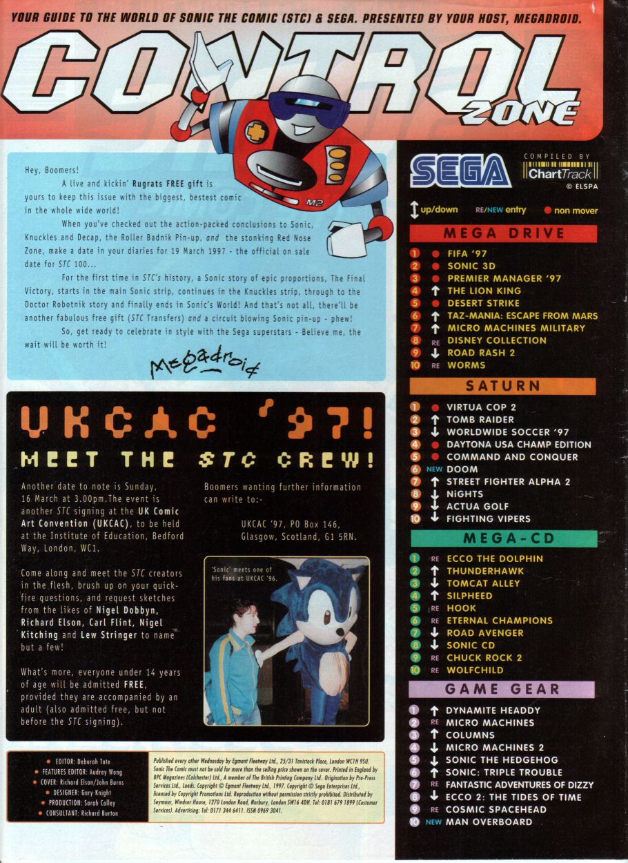 Read online Sonic the Comic comic -  Issue #99 - 2