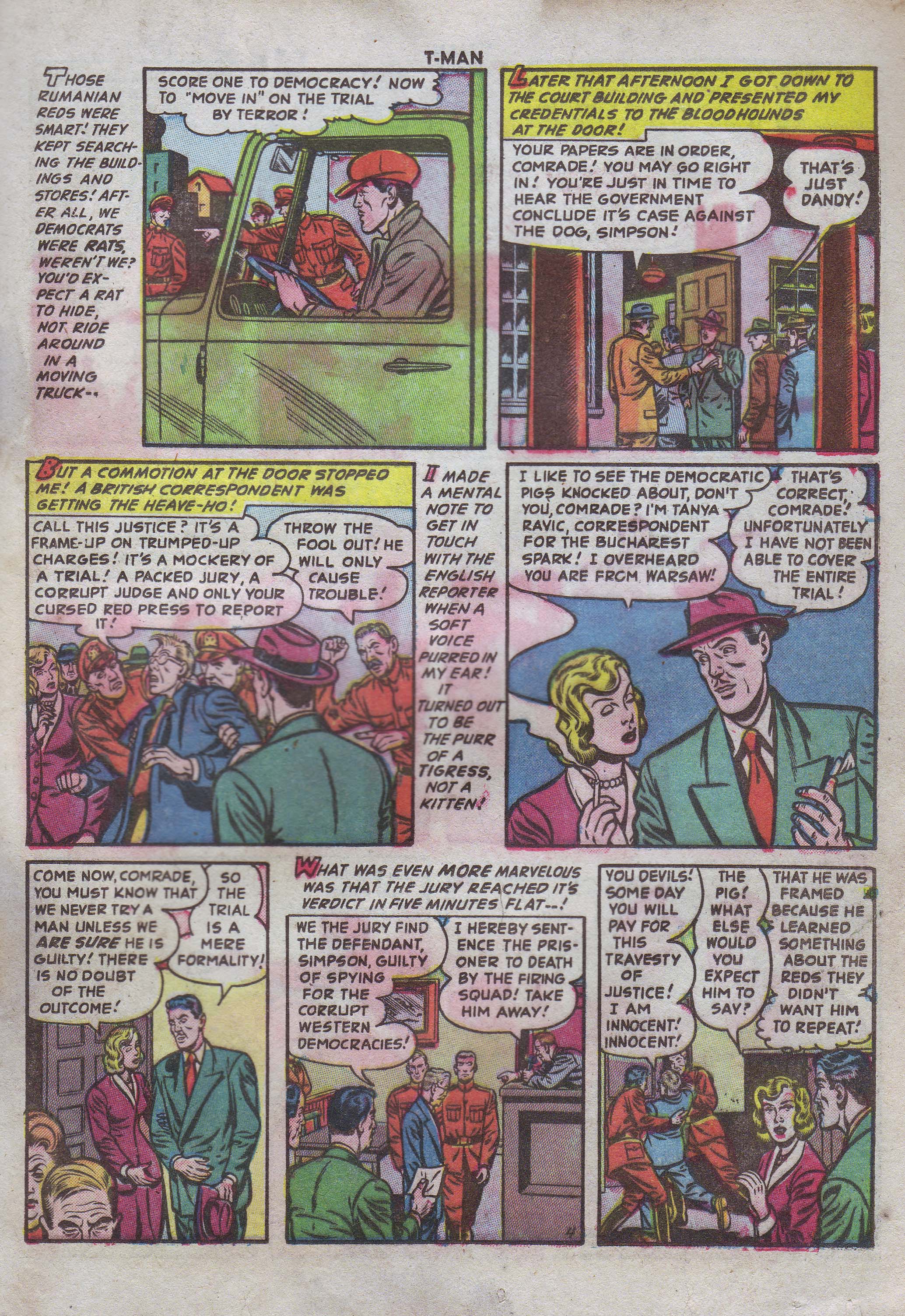 Read online T-Man: World Wide Trouble Shooter comic -  Issue #9 - 21