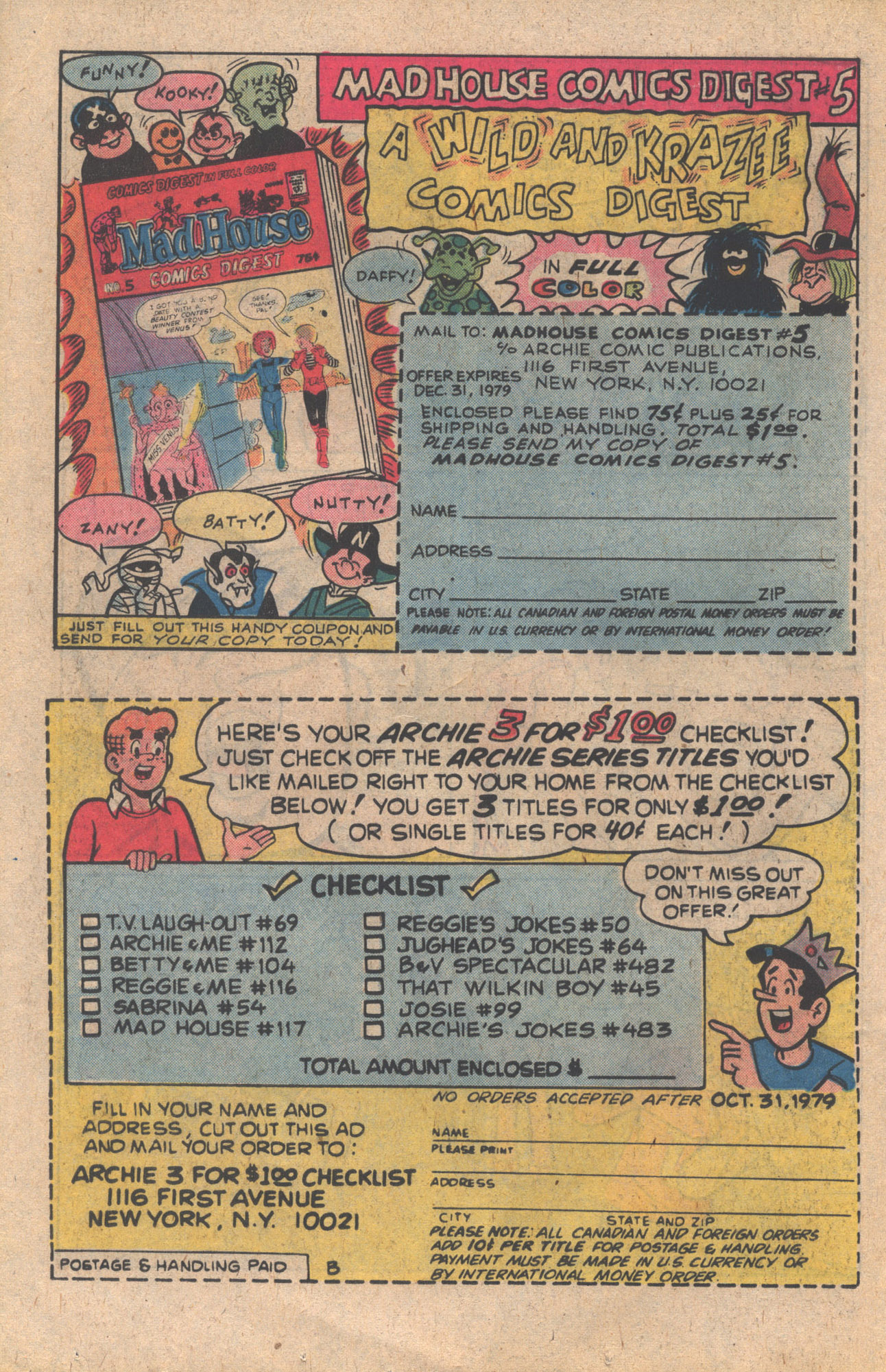 Read online Archie at Riverdale High (1972) comic -  Issue #64 - 18