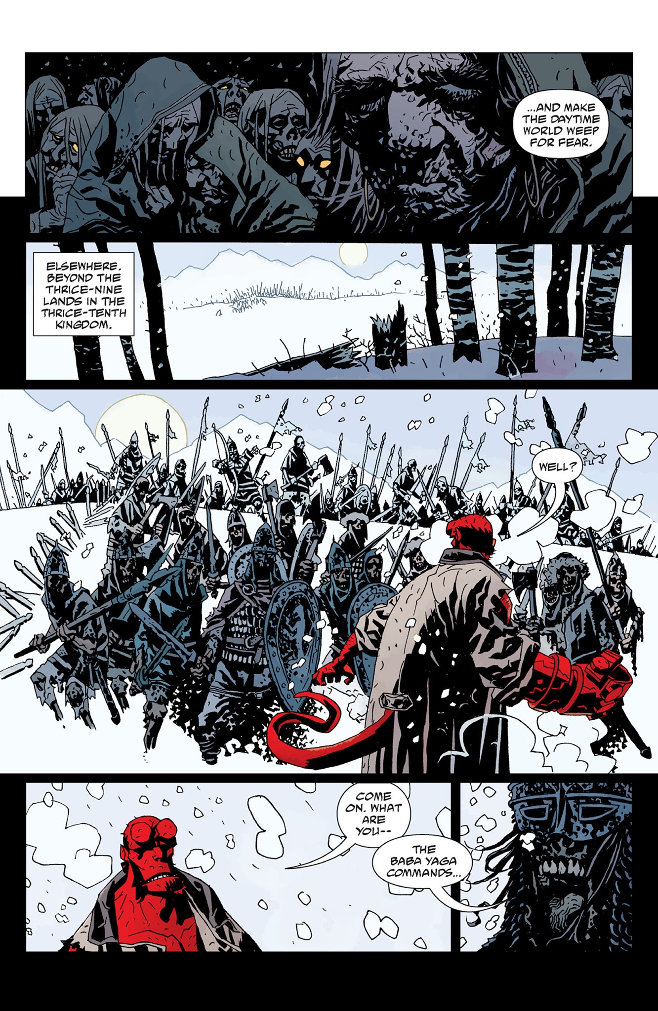 Read online Hellboy: Darkness Calls comic -  Issue # TPB - 64