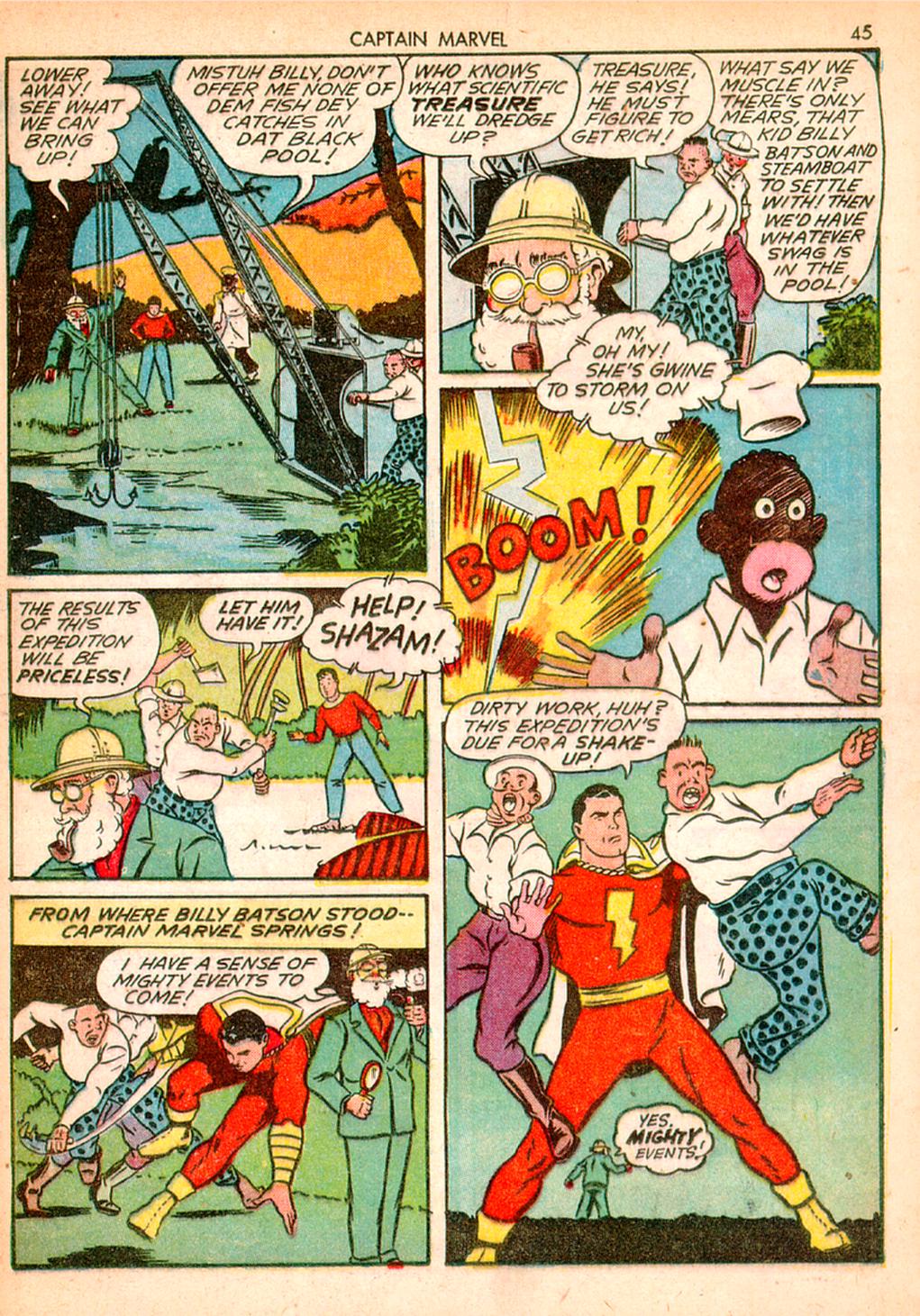 Read online Captain Marvel Adventures comic -  Issue #10 - 45