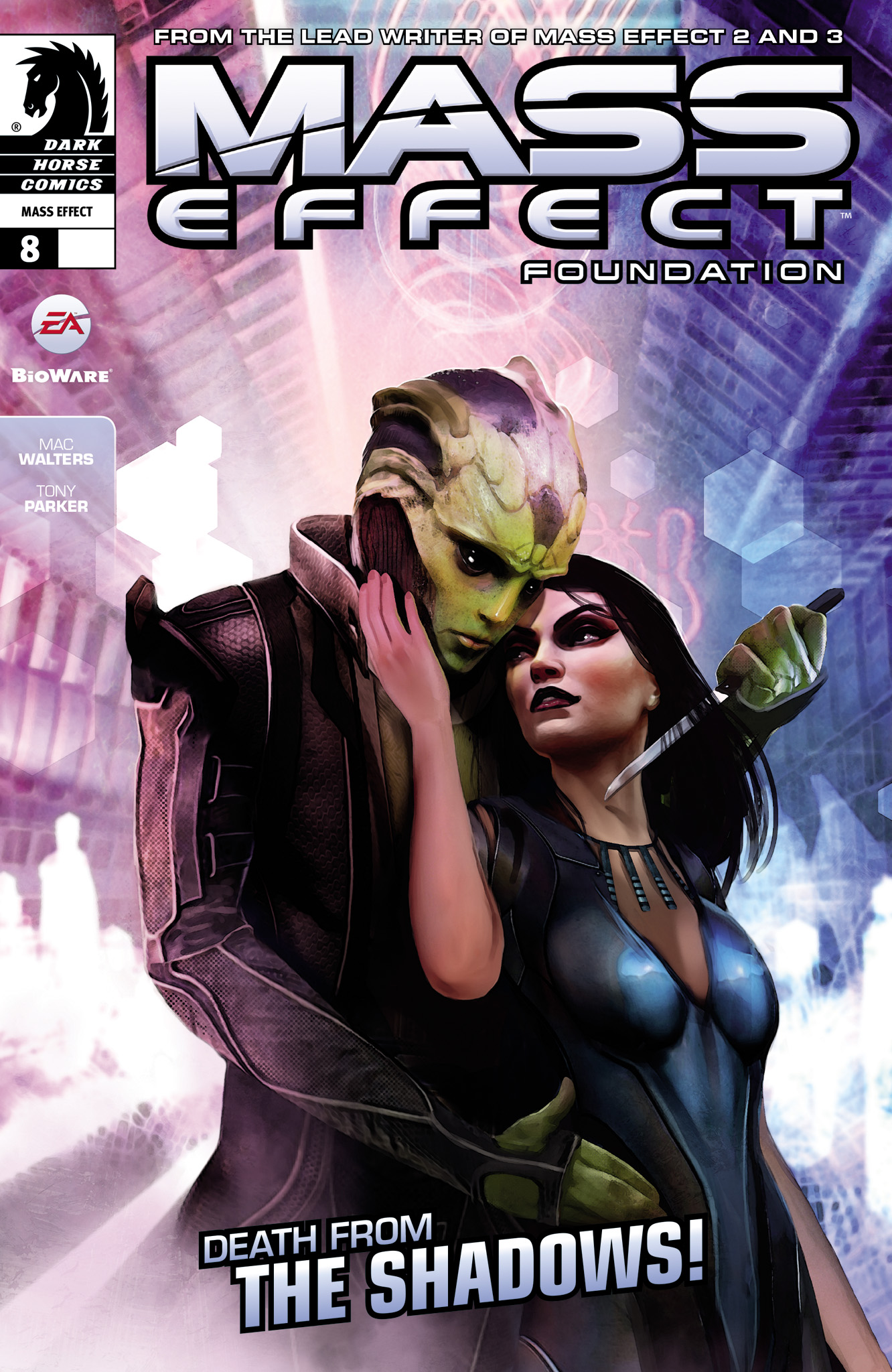 Read online Mass Effect: Foundation comic -  Issue #8 - 1