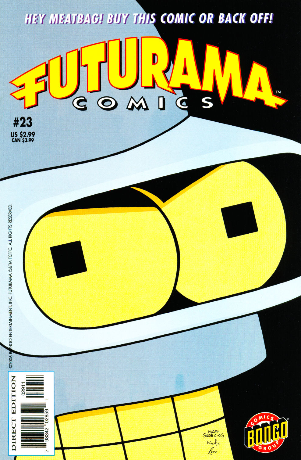Read online Futurama Comics comic -  Issue #23 - 1