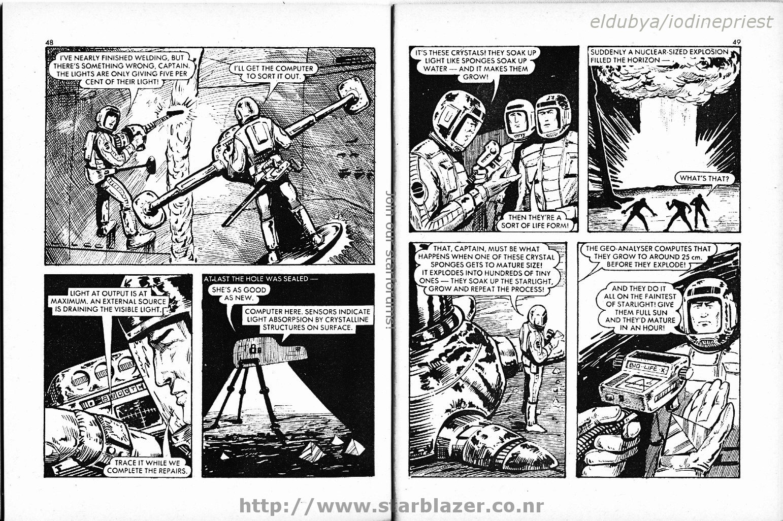 Read online Starblazer comic -  Issue #98 - 26