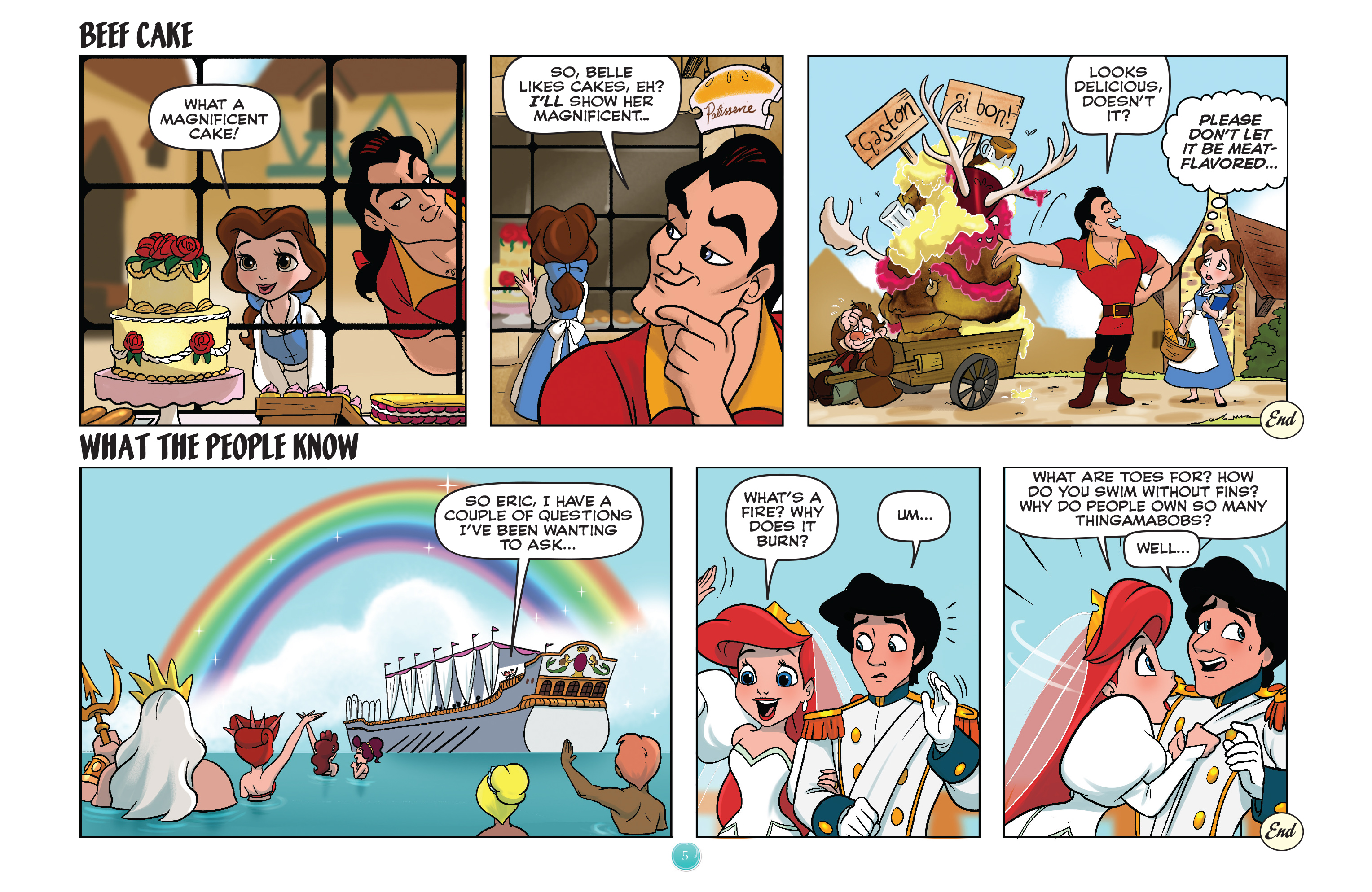 Read online Disney Princess comic -  Issue #7 - 8