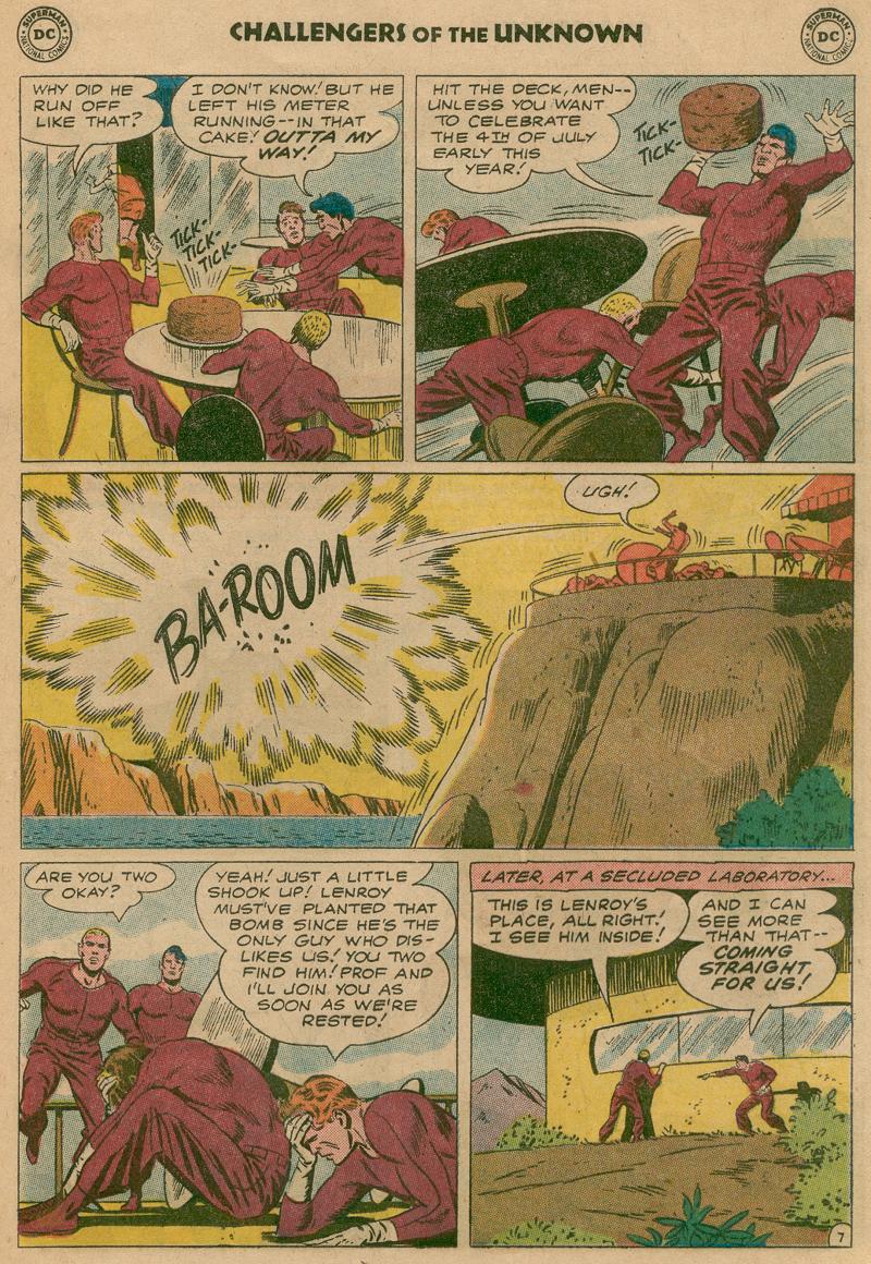 Read online Challengers of the Unknown (1958) comic -  Issue #18 - 25